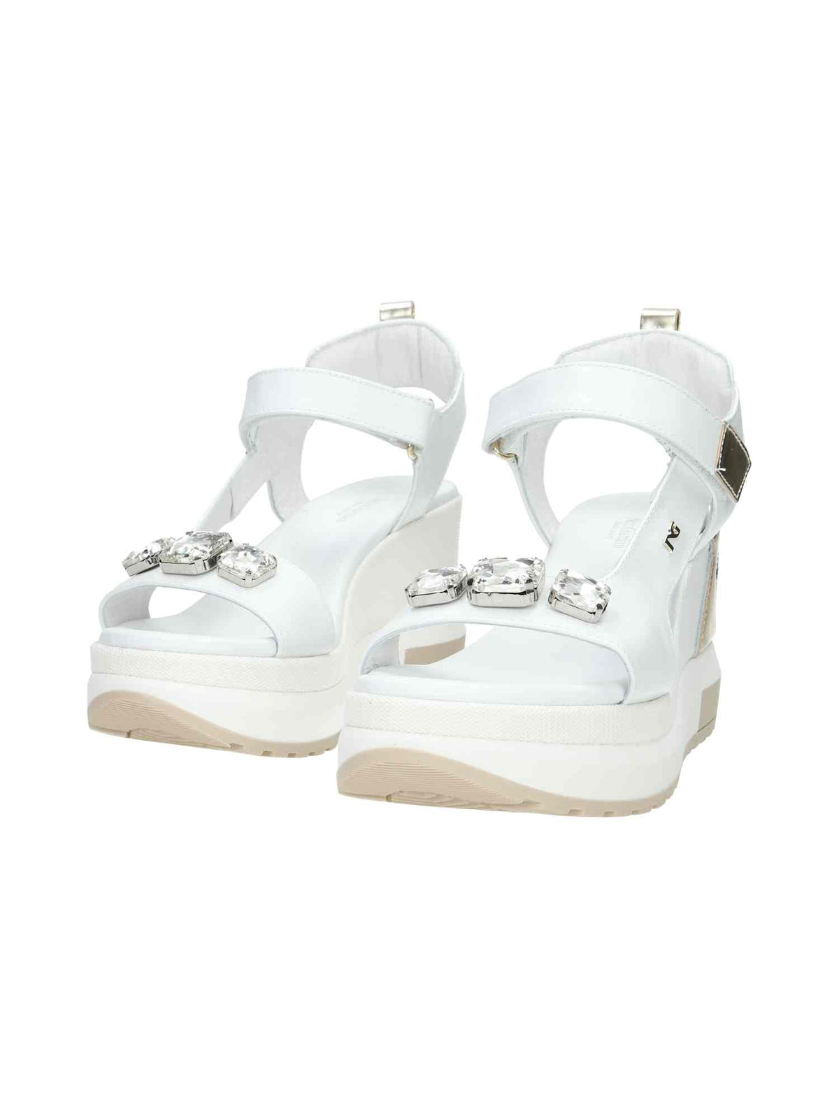 E410685D Loira Bianco T.Brill Platino 6074 Poli.Milena 7854 Zep | Bildmaterial bereitgestellt von SHOES.PLEASE.