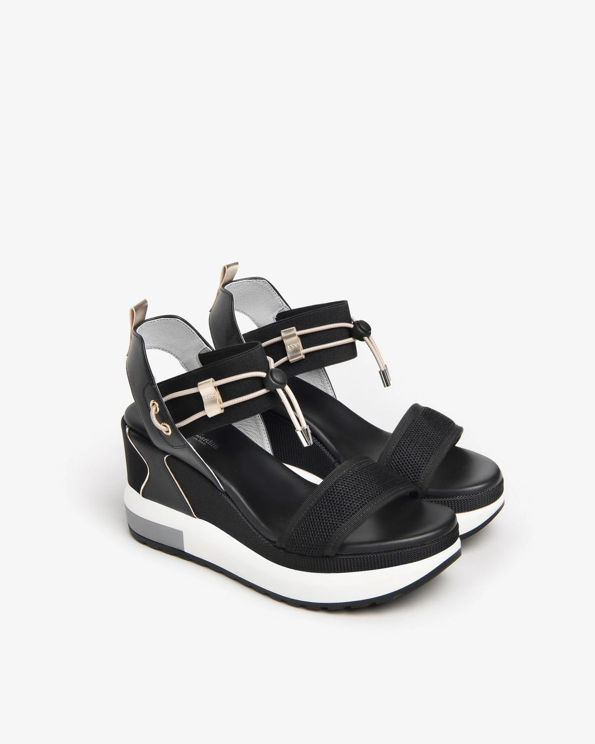 E307753D T.AT730 Tamigi Elastic nero | Bildmaterial bereitgestellt von SHOES.PLEASE.