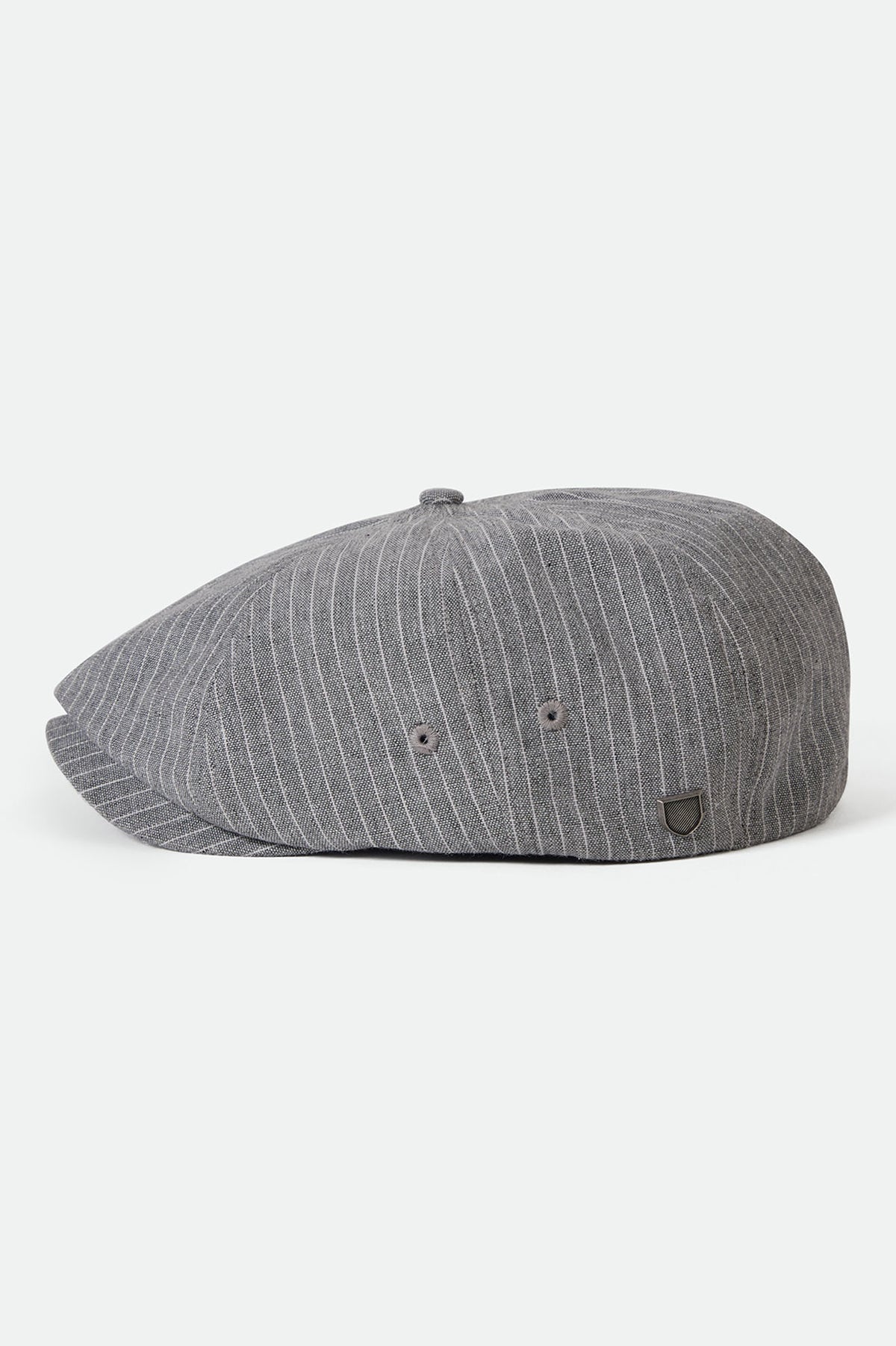 BROOD LW SNAP CAP light grey white stripe chambr | Bildmaterial bereitgestellt von SHOES.PLEASE.