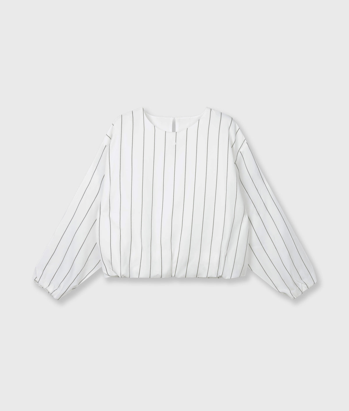 Balloon Blouse Pinstripe ecru | Bildmaterial bereitgestellt von SHOES.PLEASE.