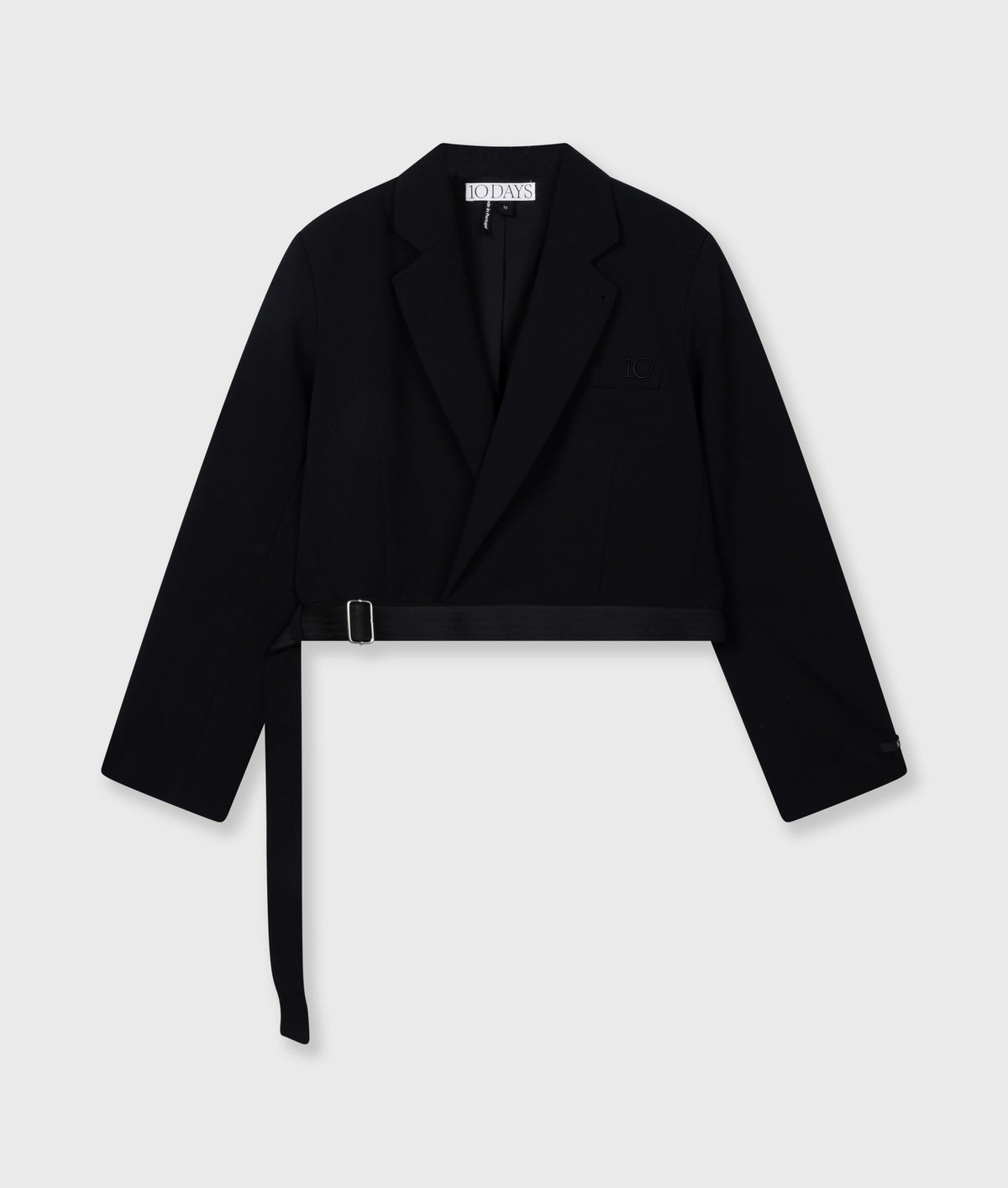 Belted Blazer Crepe black | Bildmaterial bereitgestellt von SHOES.PLEASE.