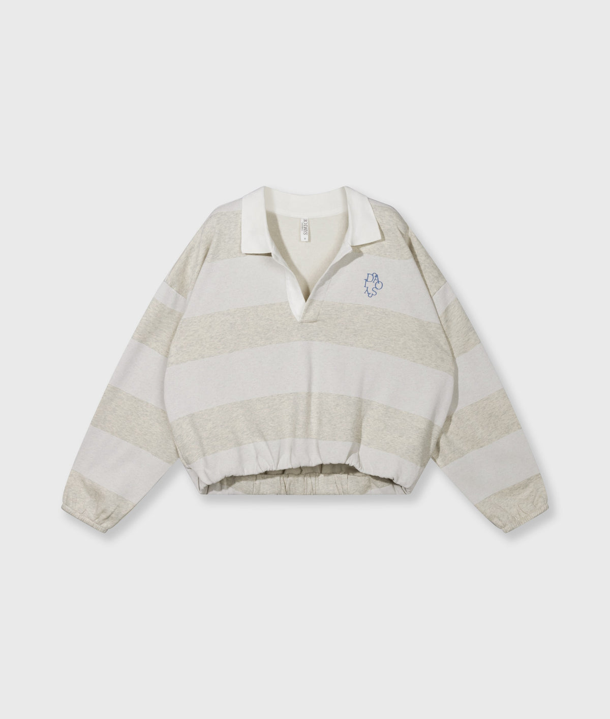 balloon sweater stripes soft white melee | Bildmaterial bereitgestellt von SHOES.PLEASE.