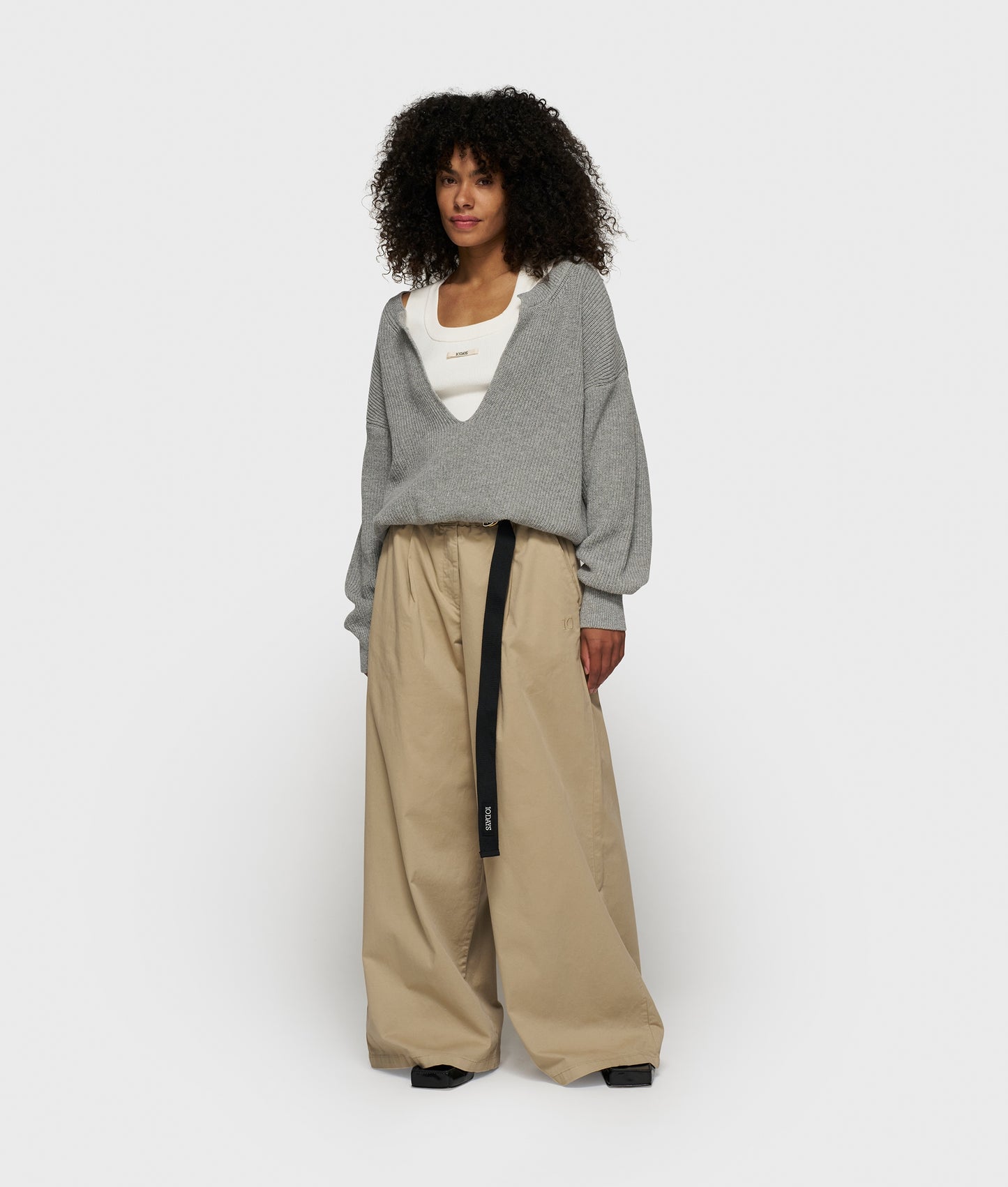 Wide Pants Twill earth | Bildmaterial bereitgestellt von SHOES.PLEASE.