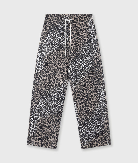 Soft Scuba Pants Leopard ecru