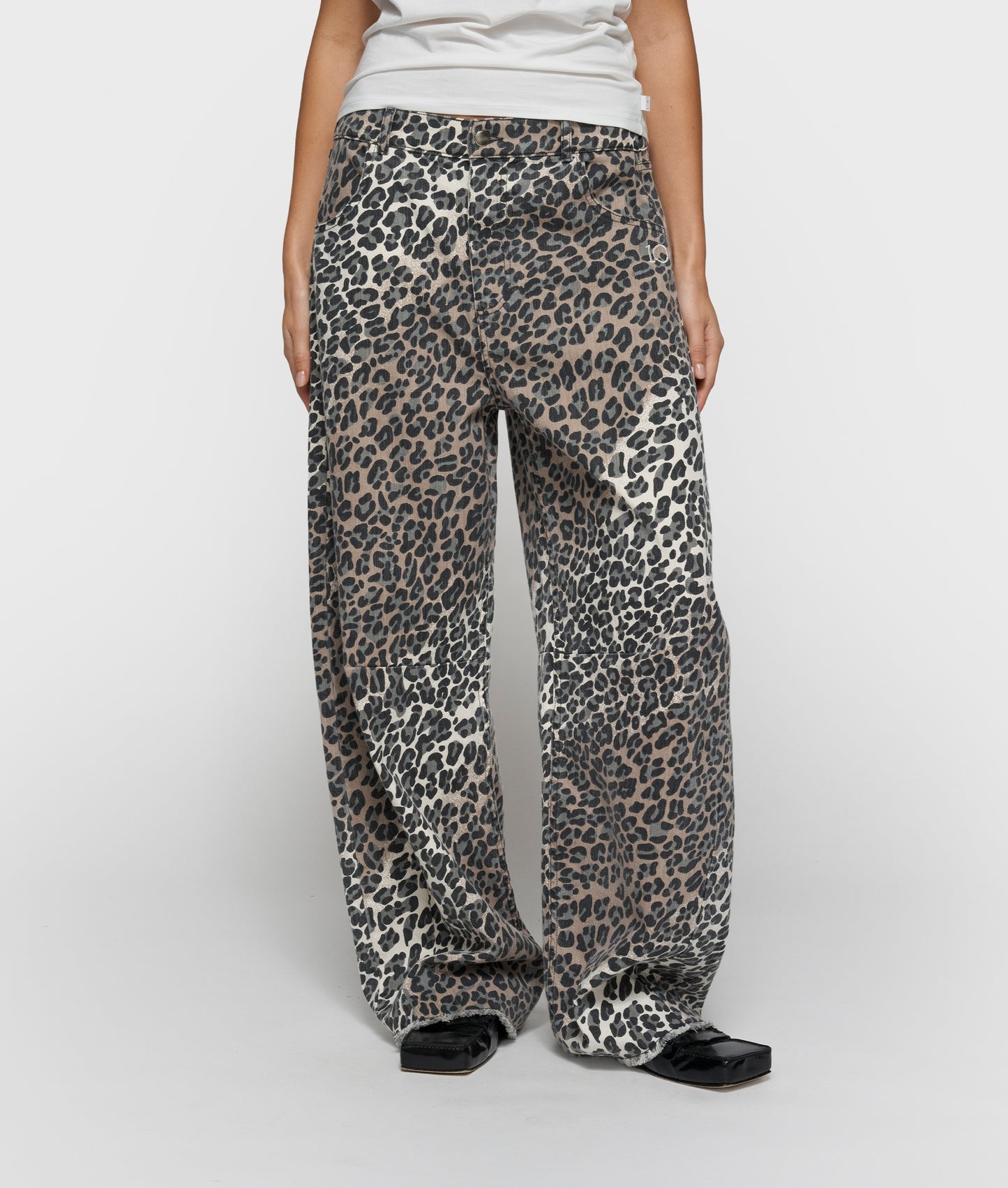 Western Pants Leopard ecru | Bildmaterial bereitgestellt von SHOES.PLEASE.