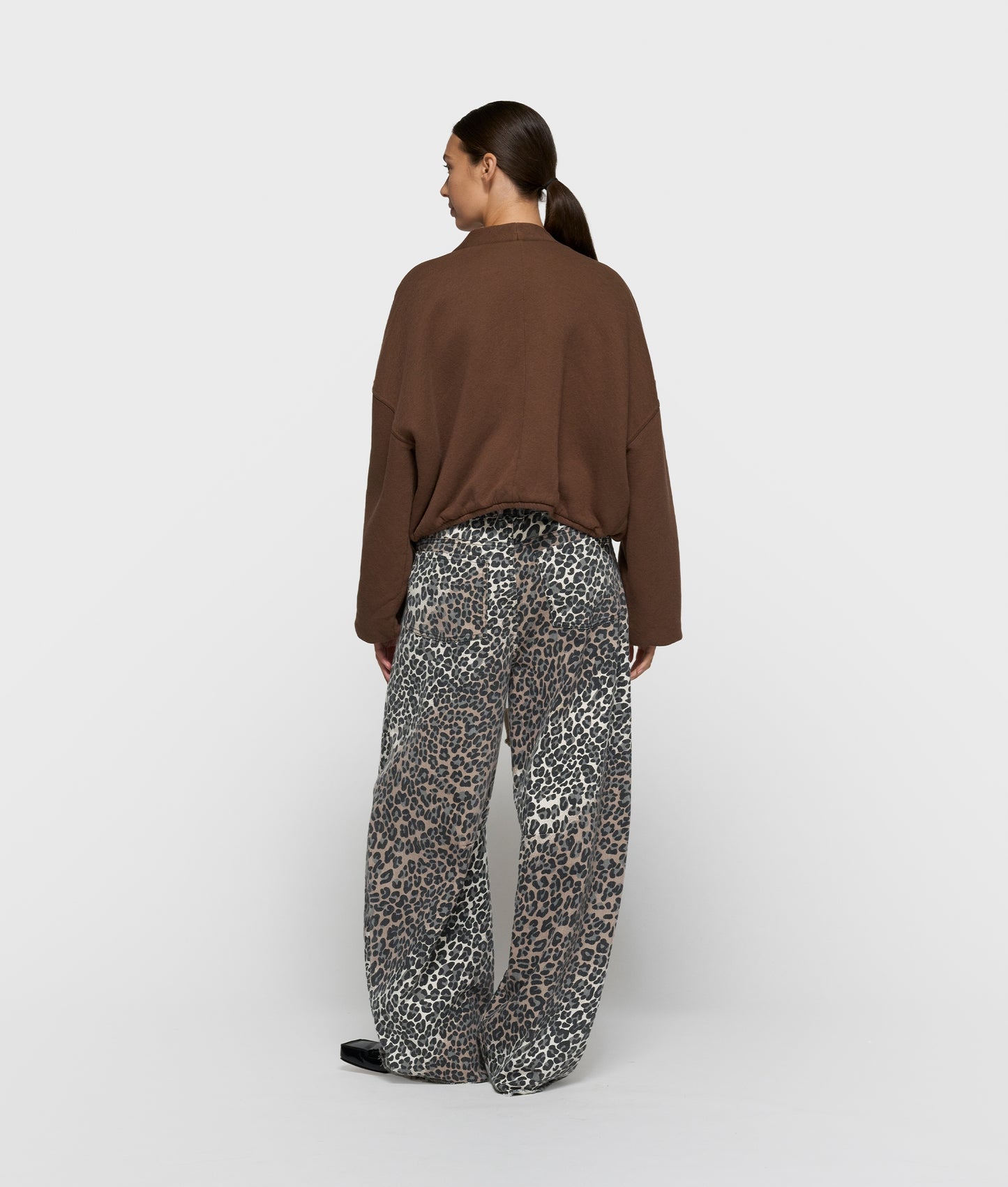 Western Pants Leopard ecru | Bildmaterial bereitgestellt von SHOES.PLEASE.