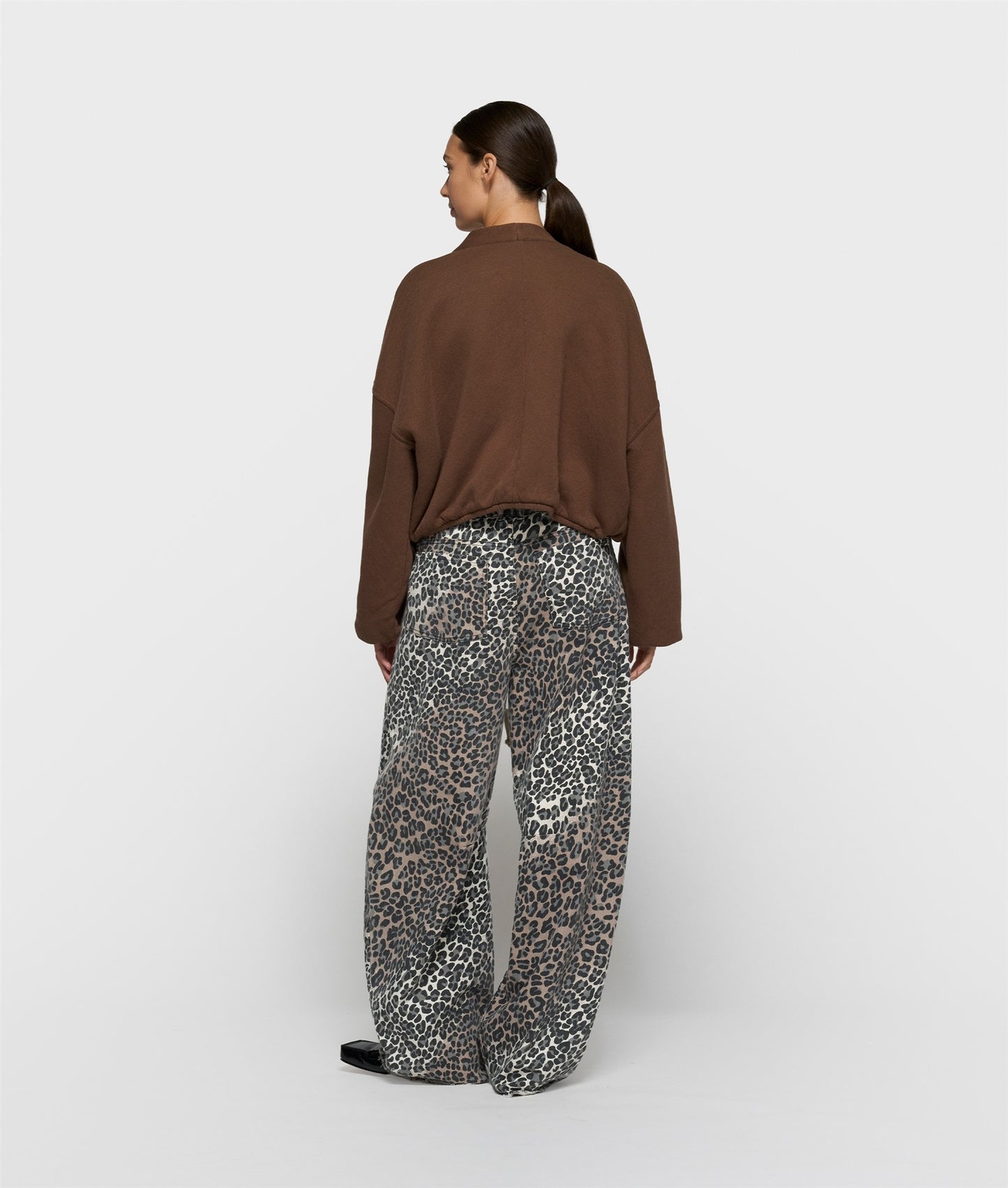 Western Pants Leopard ecru | Bildmaterial bereitgestellt von SHOES.PLEASE.