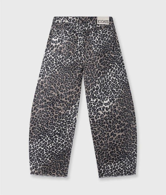 Western Pants Leopard ecru