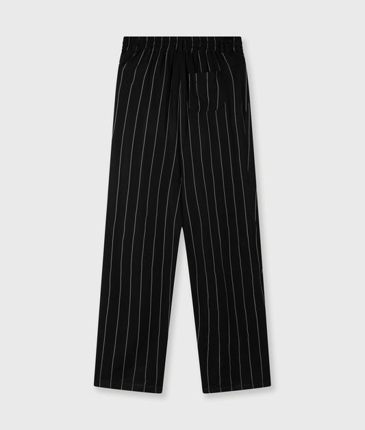 Pants Pinstripe black