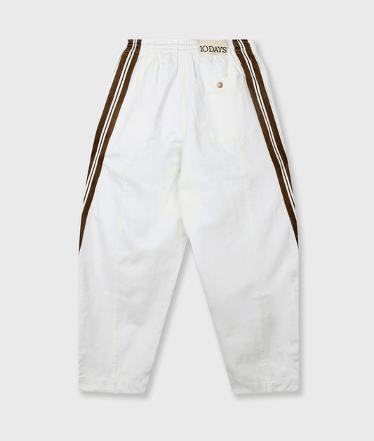 Wide Tapered Pants optic white