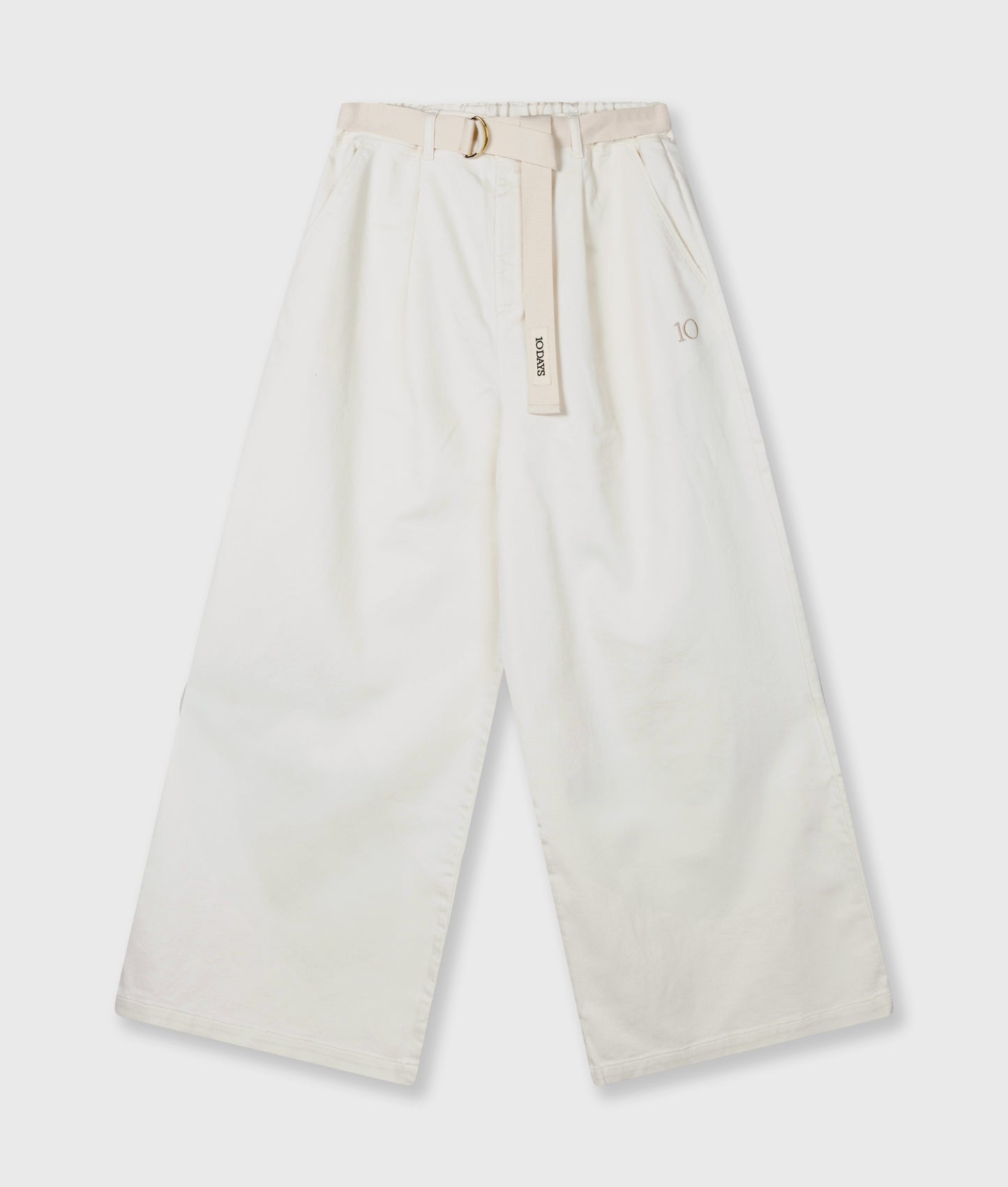 Wide Pants Jog Twill pearl | Bildmaterial bereitgestellt von SHOES.PLEASE.