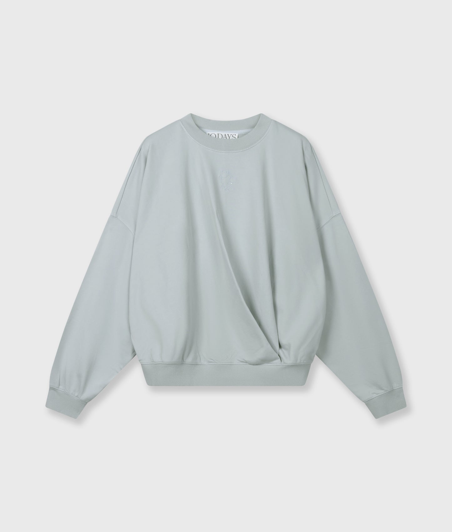 Sweater Pleat clean blue | Bildmaterial bereitgestellt von SHOES.PLEASE.