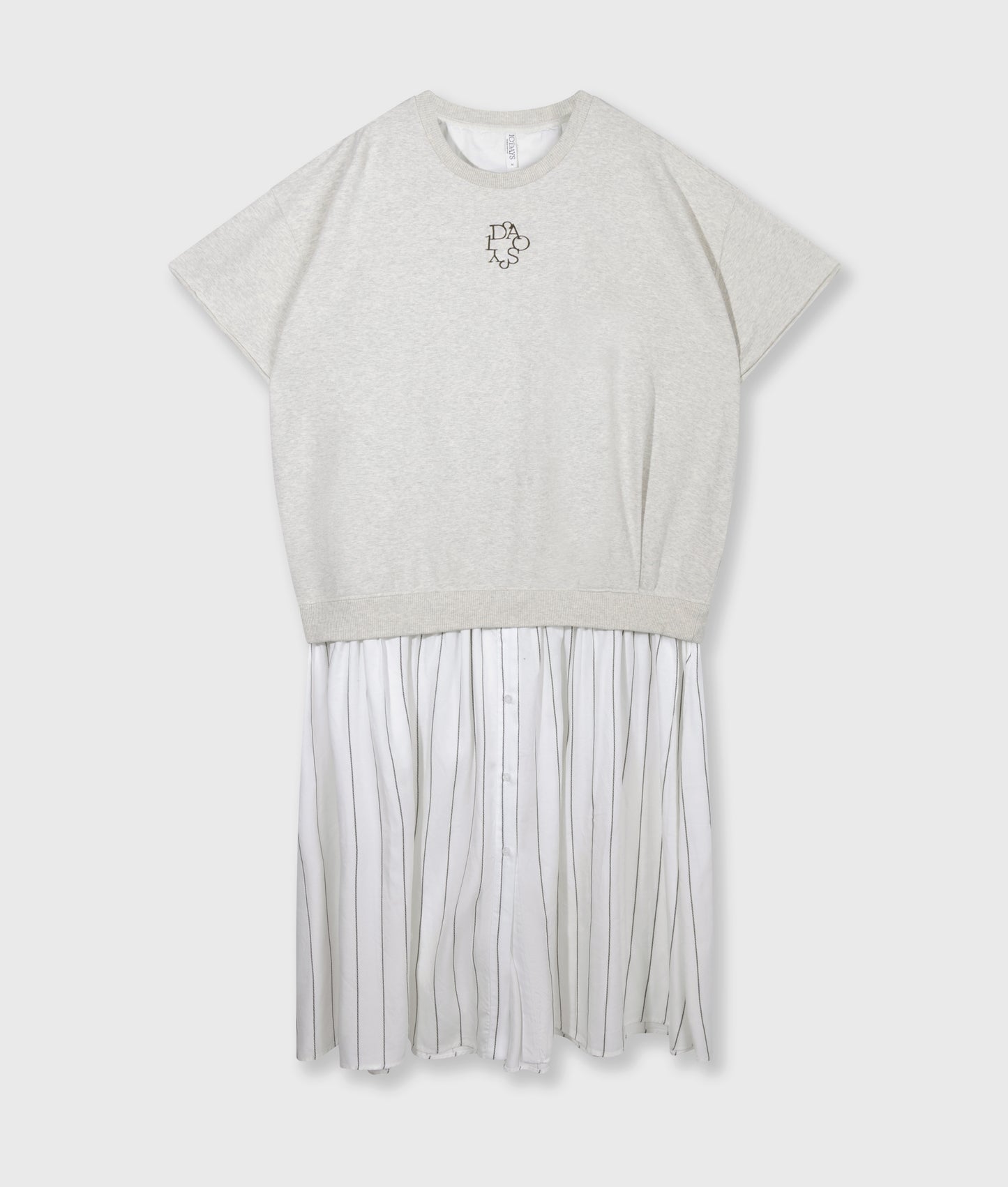 Statement Sweater Dress soft white melee | Bildmaterial bereitgestellt von SHOES.PLEASE.