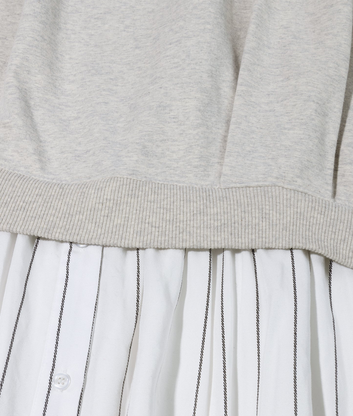 Statement Sweater Dress soft white melee | Bildmaterial bereitgestellt von SHOES.PLEASE.