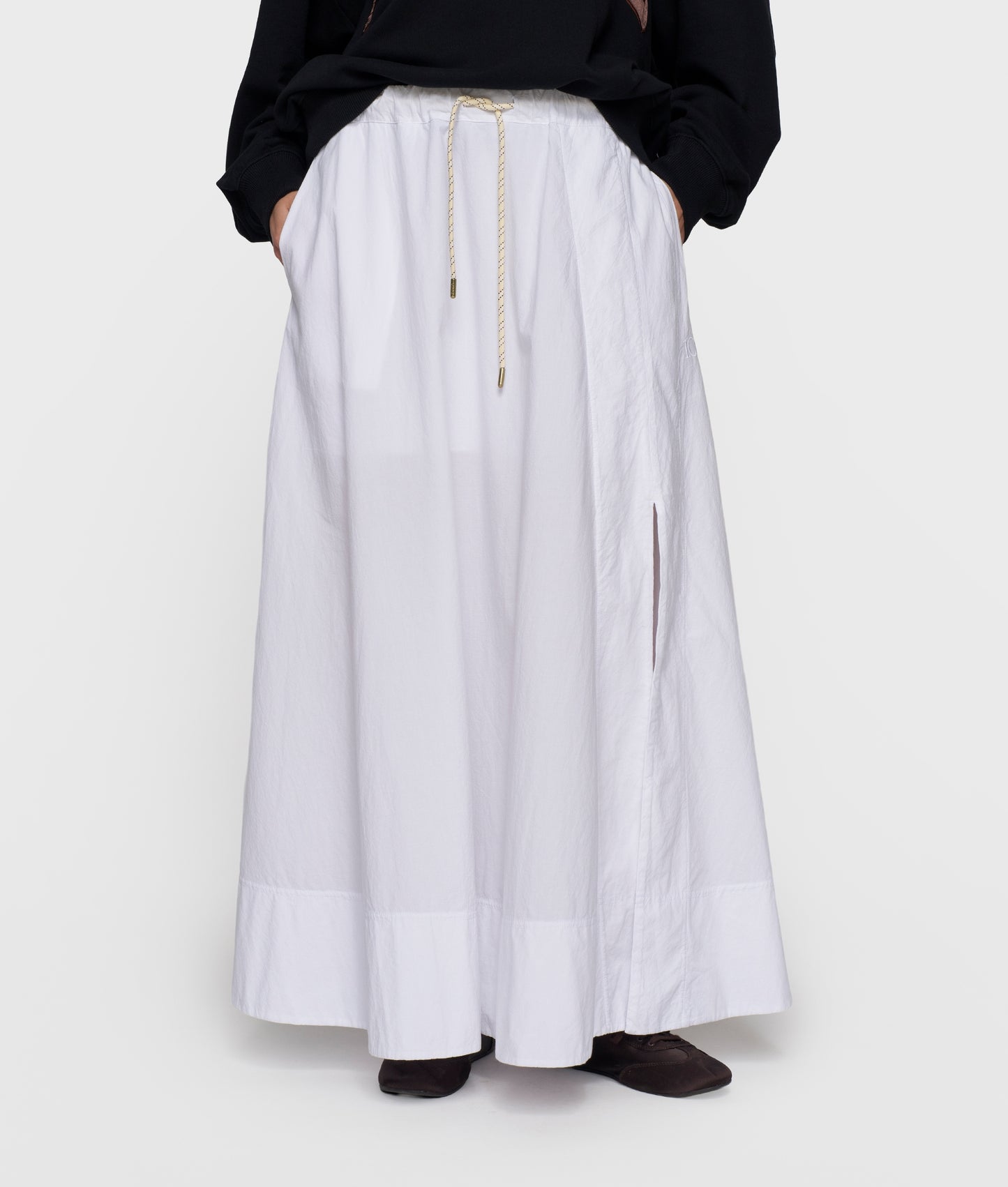 Skirt Poplin white | Bildmaterial bereitgestellt von SHOES.PLEASE.