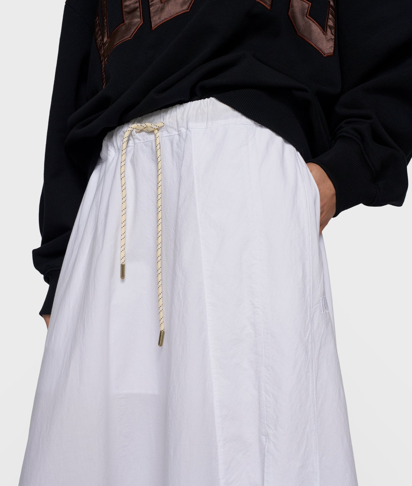 Skirt Poplin white | Bildmaterial bereitgestellt von SHOES.PLEASE.