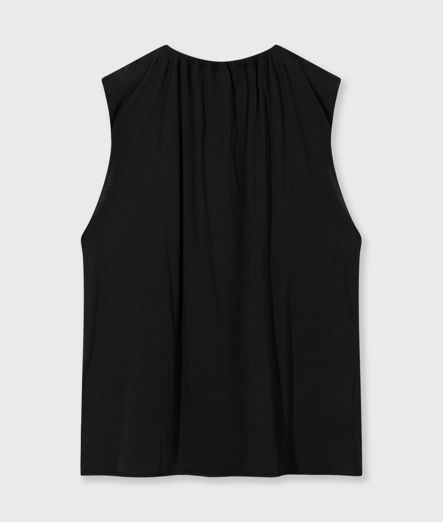 Pleated Top Jersey black | Bildmaterial bereitgestellt von SHOES.PLEASE.