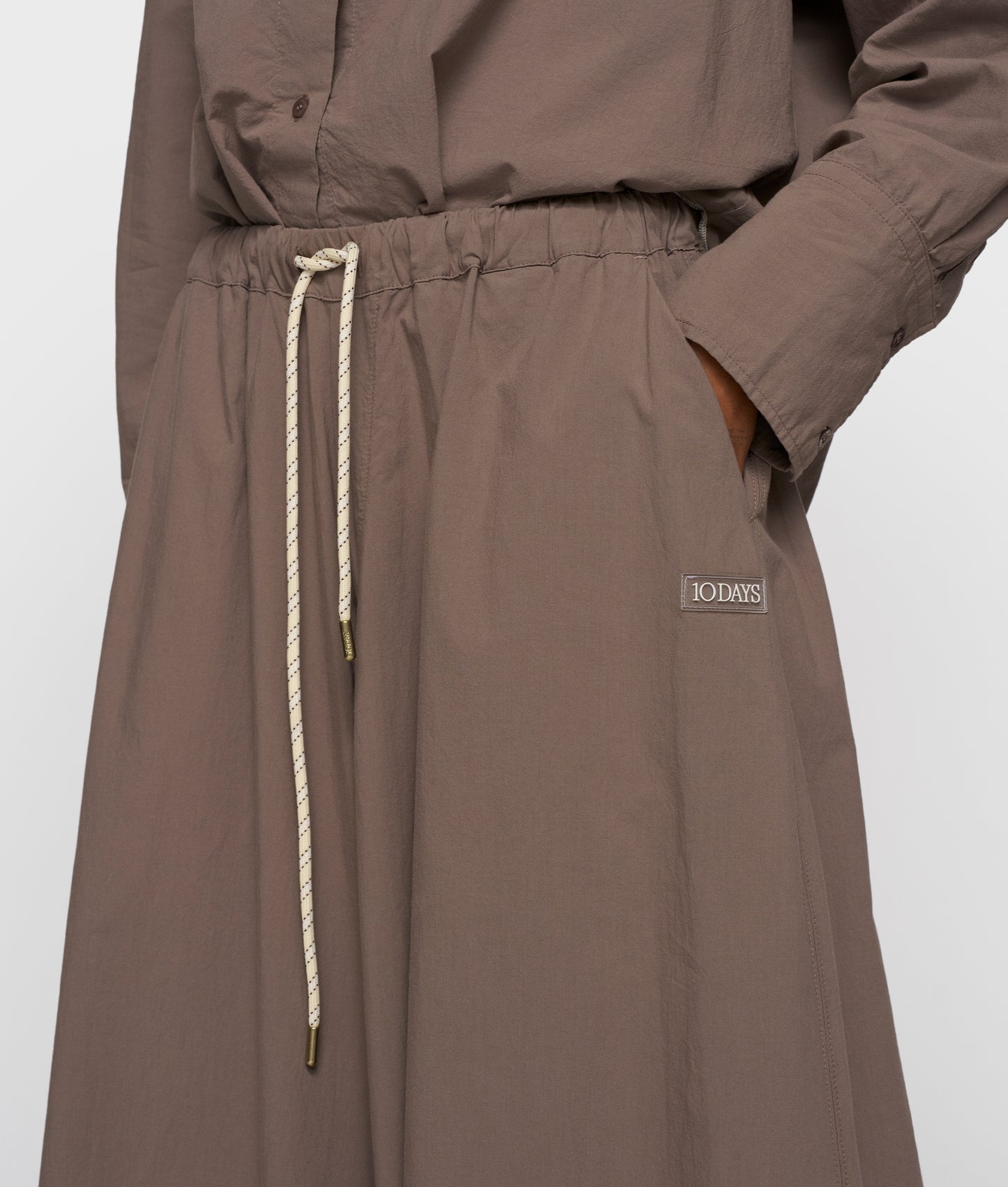Wide Pants Poplin moonrock | Bildmaterial bereitgestellt von SHOES.PLEASE.