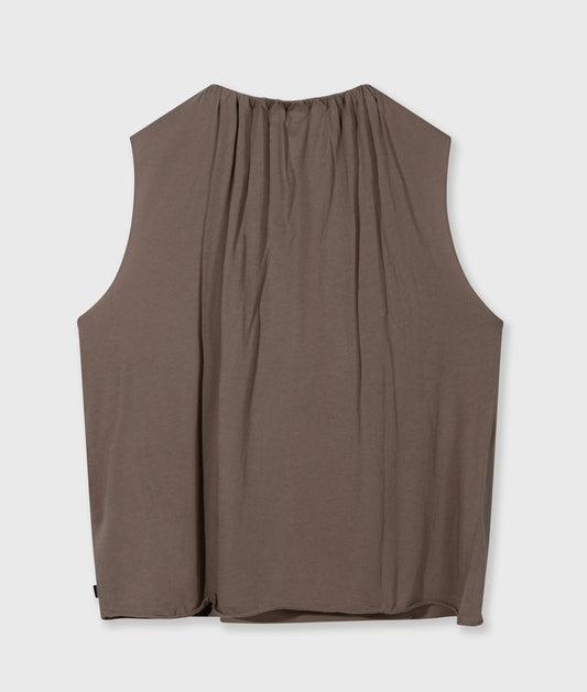 Pleated Top Jersey moonrock