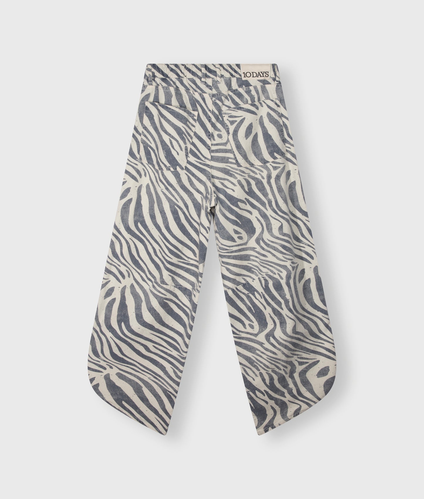 Western Pants Zebra light vanilla | Bildmaterial bereitgestellt von SHOES.PLEASE.