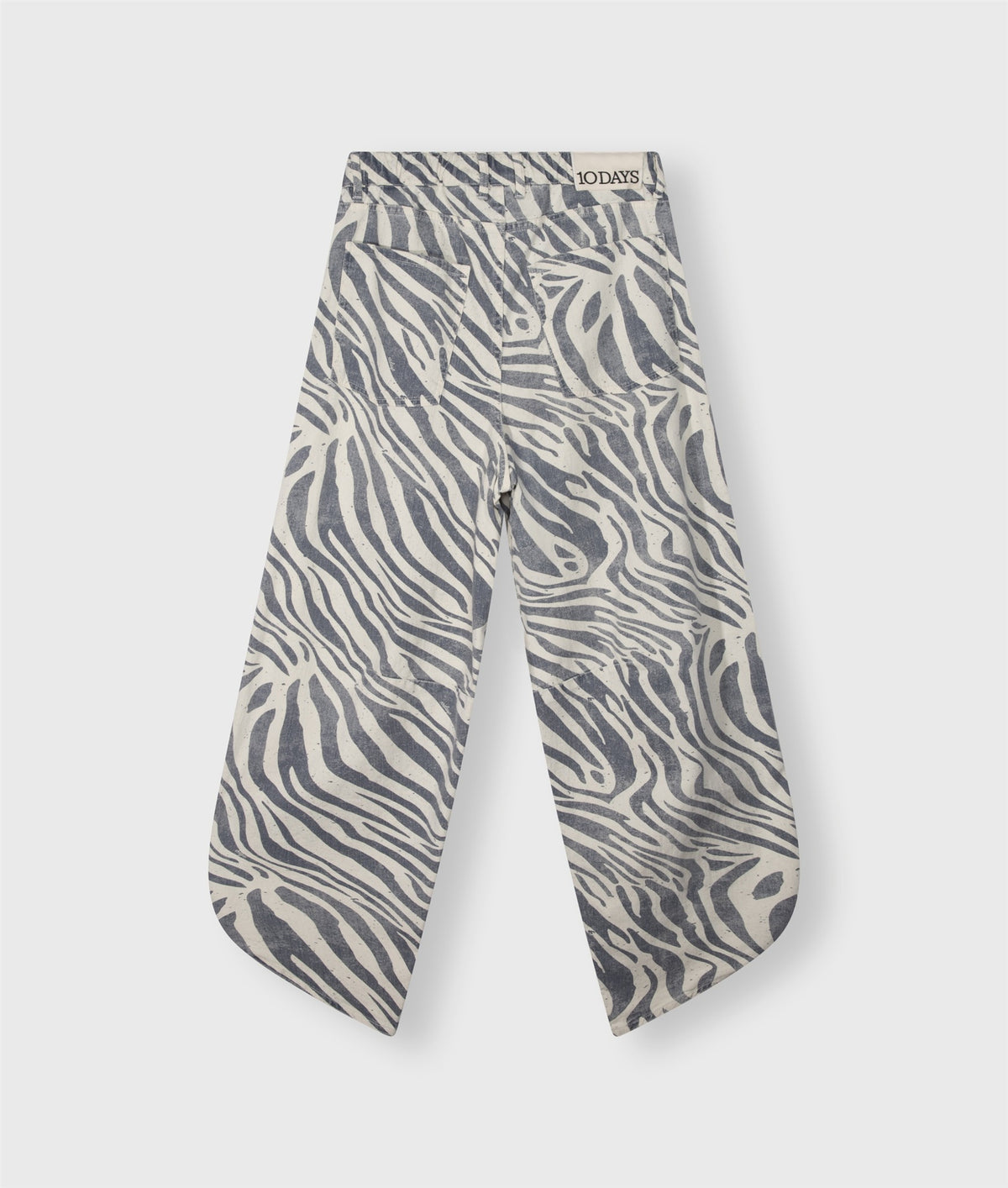 Western Pants Zebra light vanilla | Bildmaterial bereitgestellt von SHOES.PLEASE.