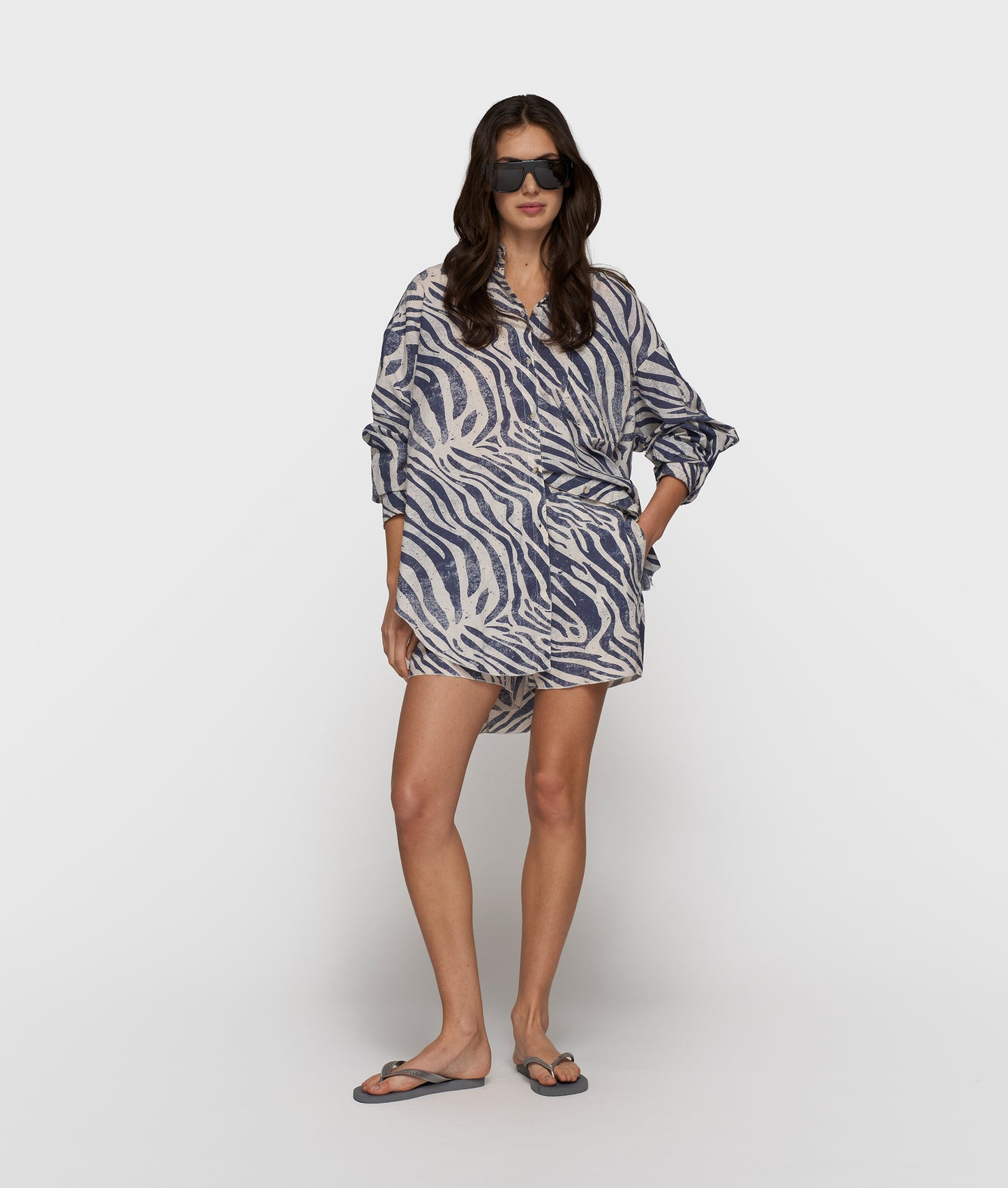 Blouse Zebra Voile light vanilla | Bildmaterial bereitgestellt von SHOES.PLEASE.