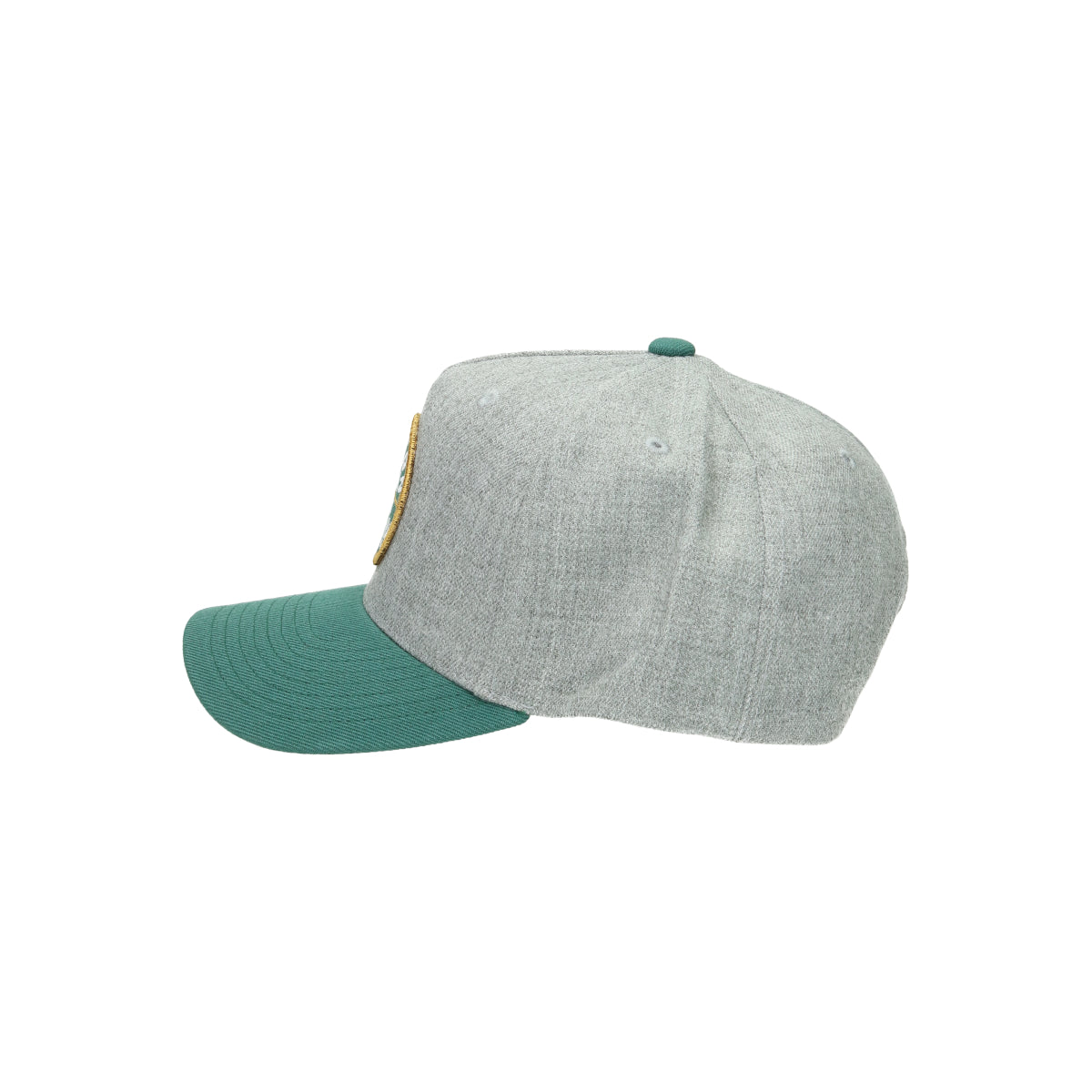 Crest C MP Snapback dk.ht grey/dk.green grau grün | Bildmaterial bereitgestellt von SHOES.PLEASE.