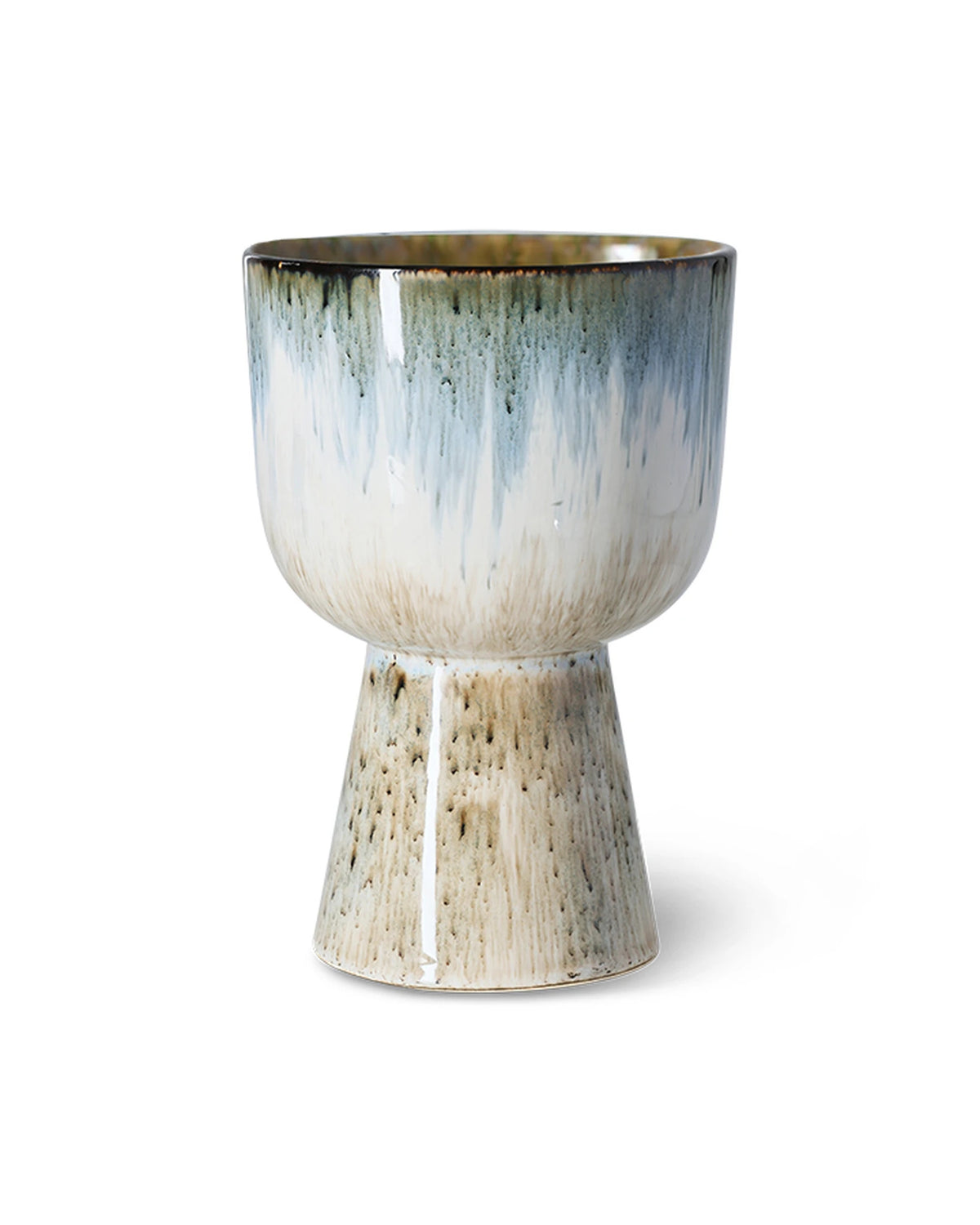 Retro flower pot glacier | Bildmaterial bereitgestellt von SHOES.PLEASE.