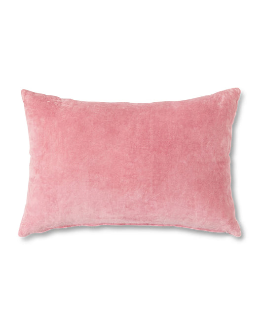 Velvet cushion rose (60x40cm)