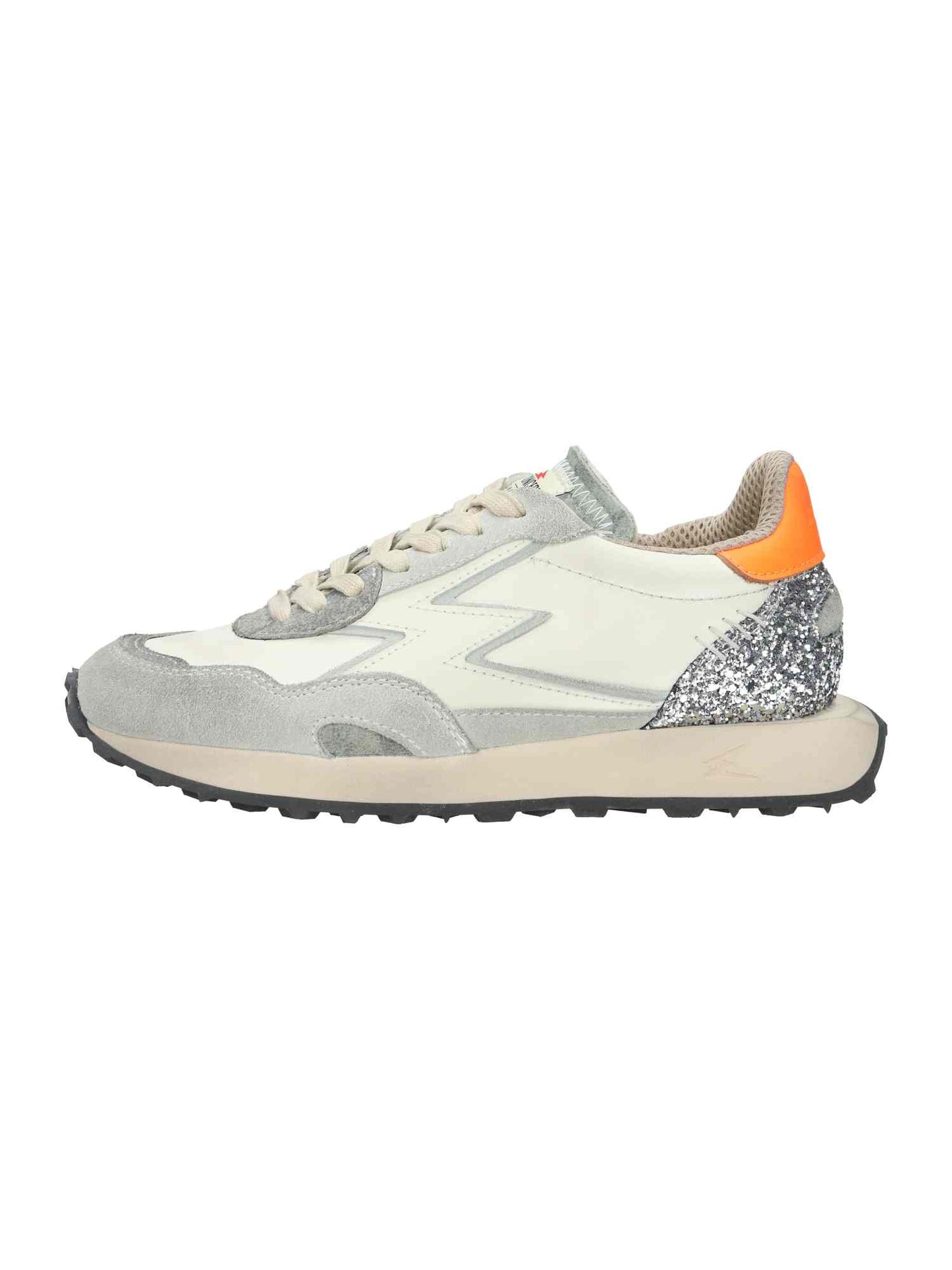 Hype Neon Orange White Leather white | Bildmaterial bereitgestellt von SHOES.PLEASE.
