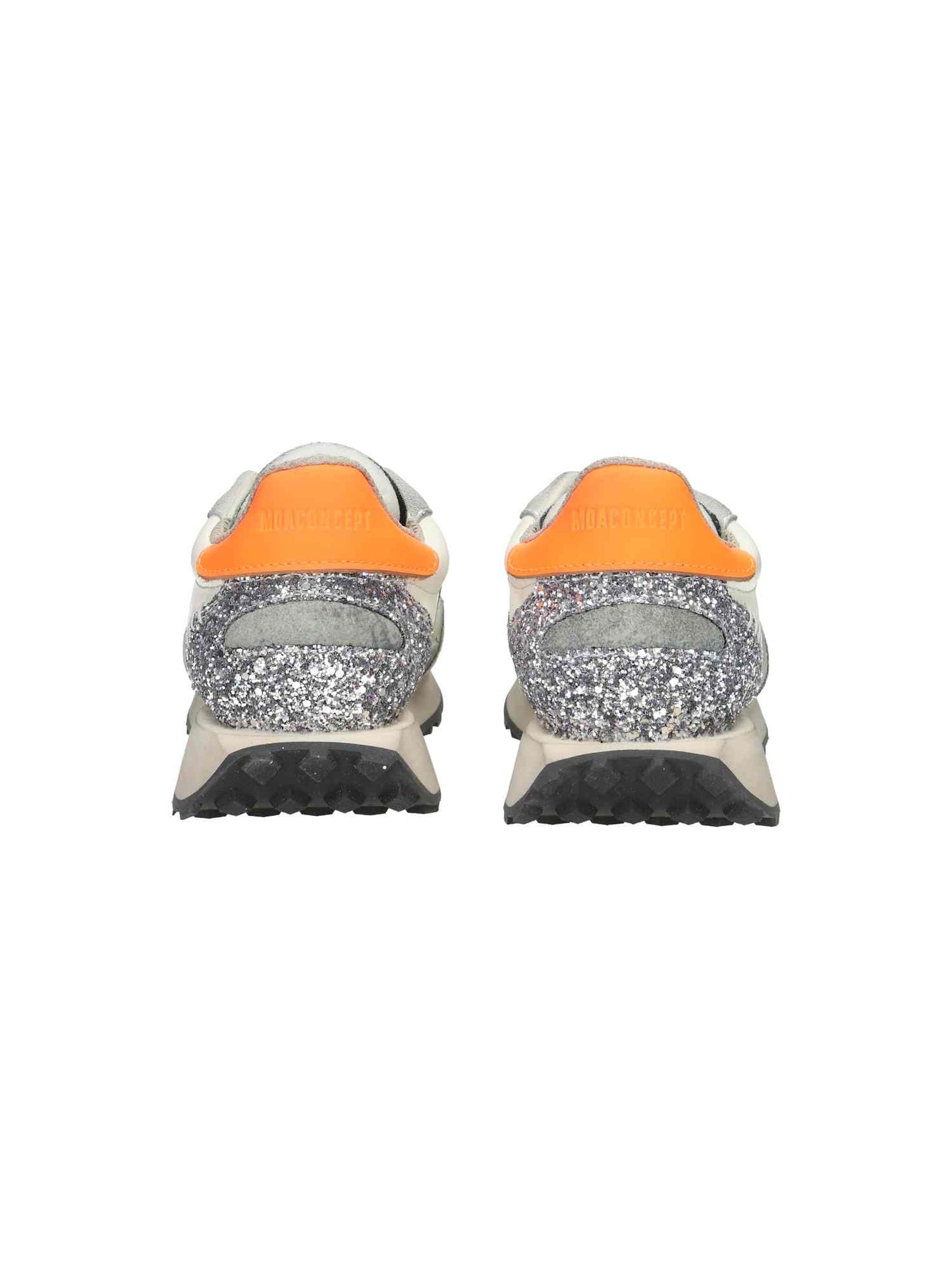 Hype Neon Orange White Leather white | Bildmaterial bereitgestellt von SHOES.PLEASE.