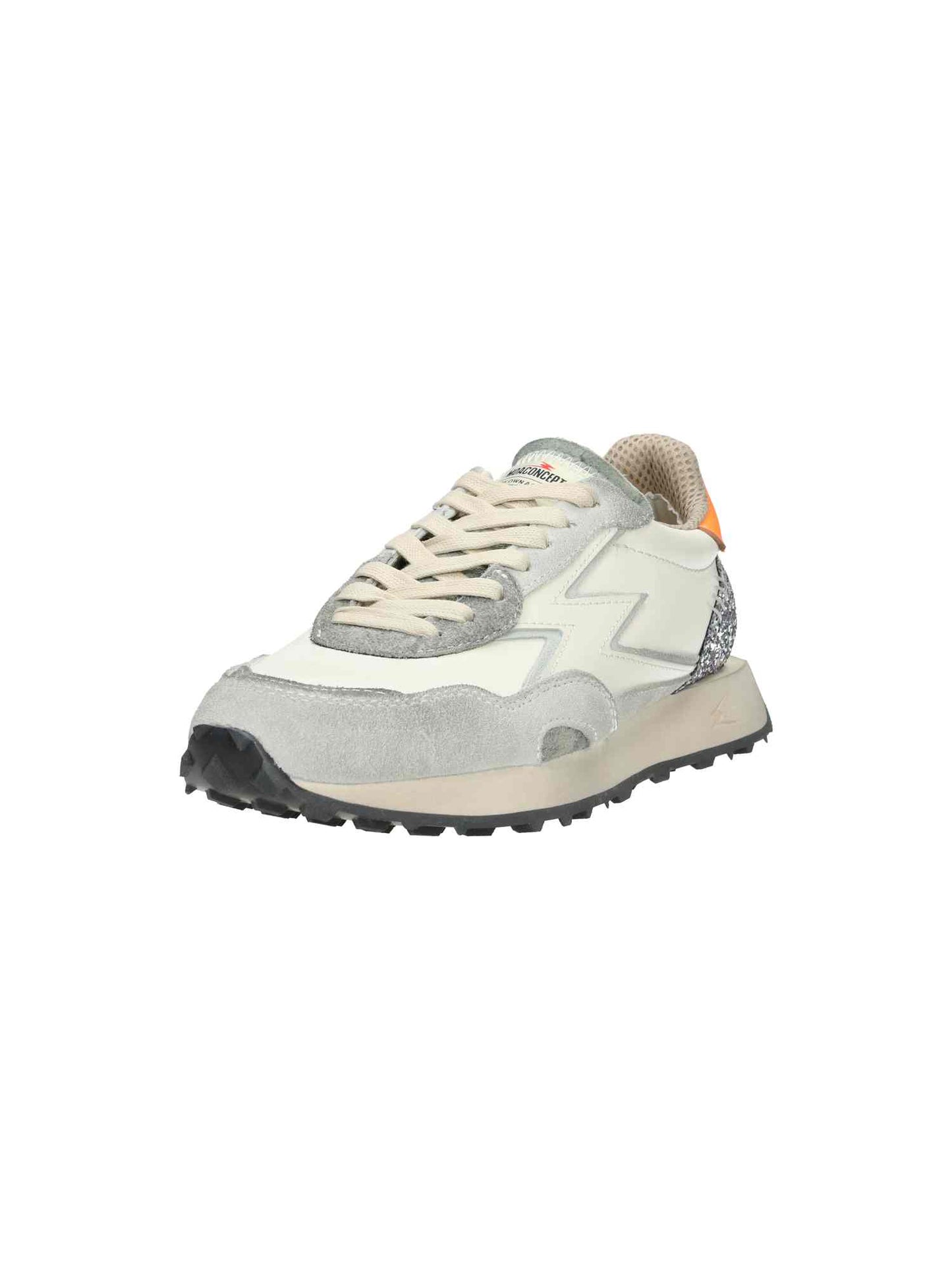 Hype Neon Orange White Leather white | Bildmaterial bereitgestellt von SHOES.PLEASE.