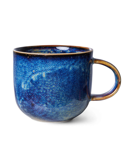 Chef ceramics mug rustic blue