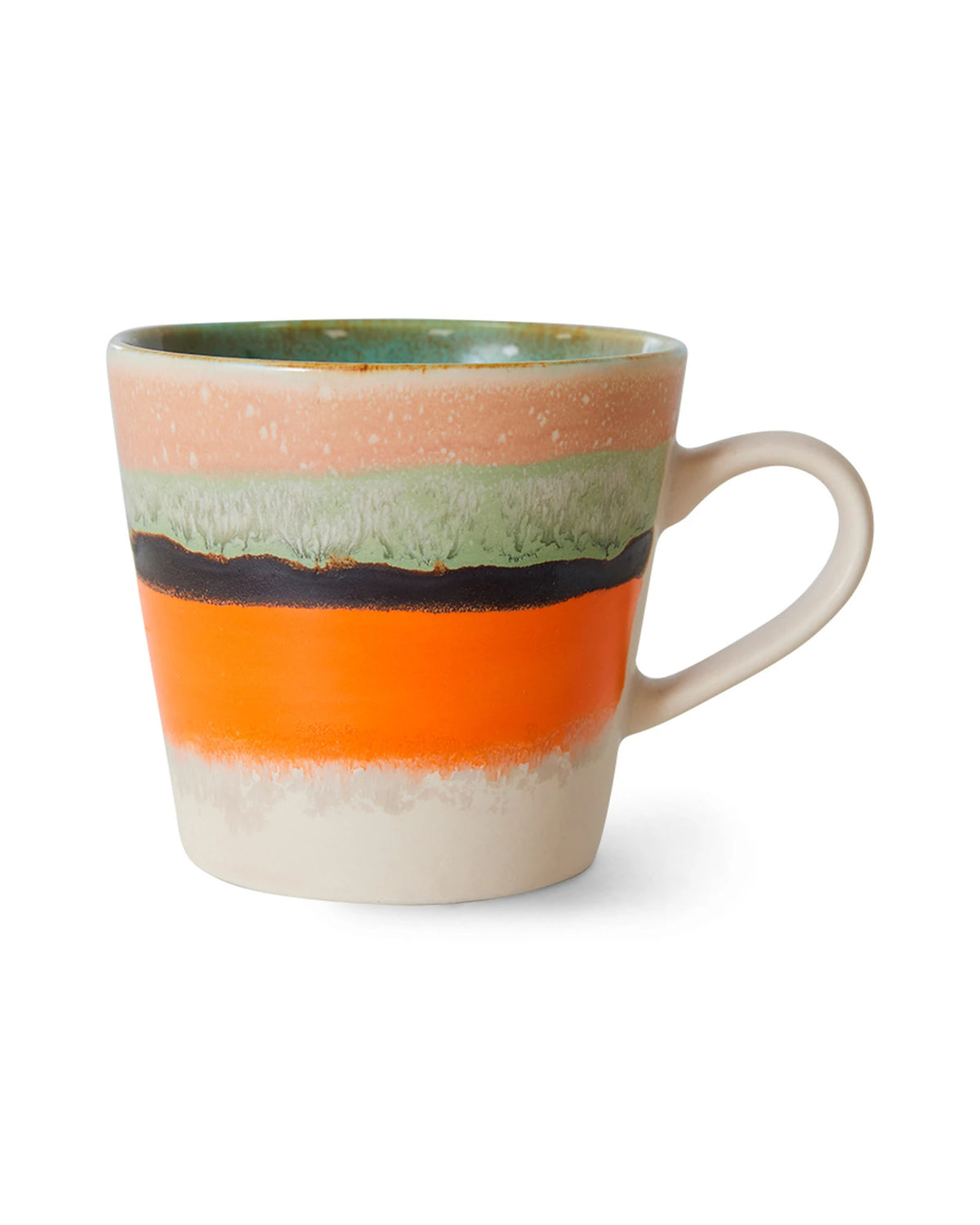 70s ceramics cappuccino mug burst | Bildmaterial bereitgestellt von SHOES.PLEASE.