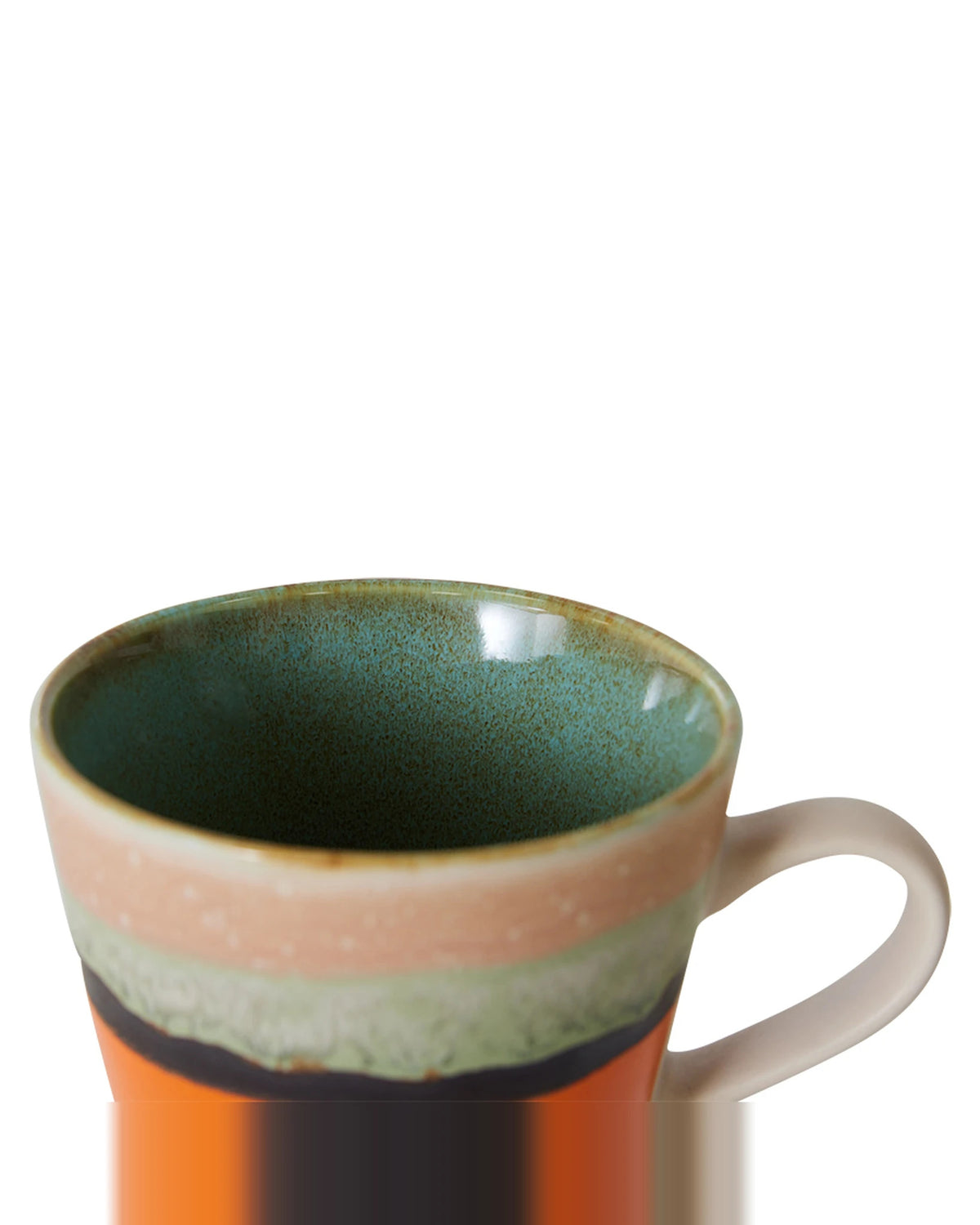 70s ceramics cappuccino mug burst | Bildmaterial bereitgestellt von SHOES.PLEASE.