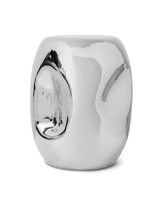 Currents chrome side table