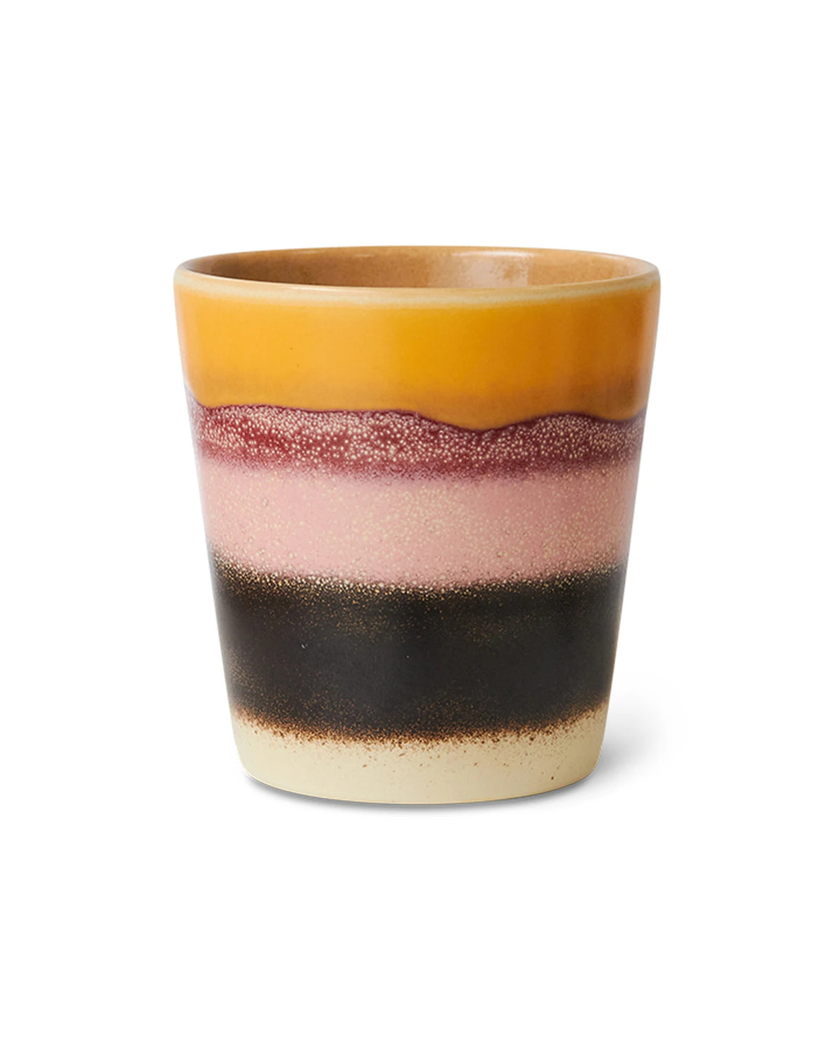 70s ceramics coffee mug sunset | Bildmaterial bereitgestellt von SHOES.PLEASE.