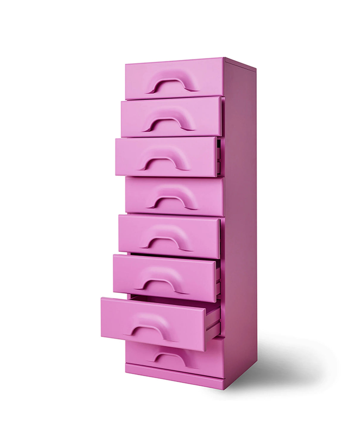 Chest of 8 drawers urban pink | Bildmaterial bereitgestellt von SHOES.PLEASE.