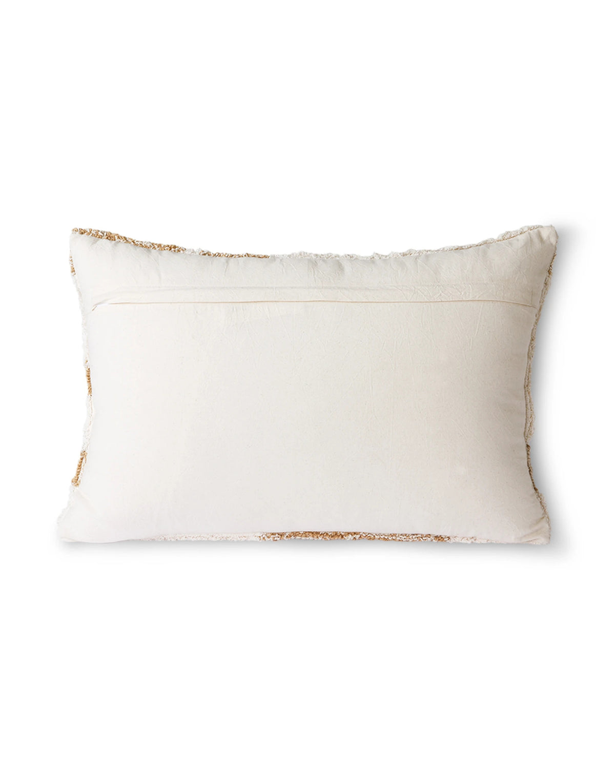 Fluffy cushion white/beige (35x55) | Bildmaterial bereitgestellt von SHOES.PLEASE.