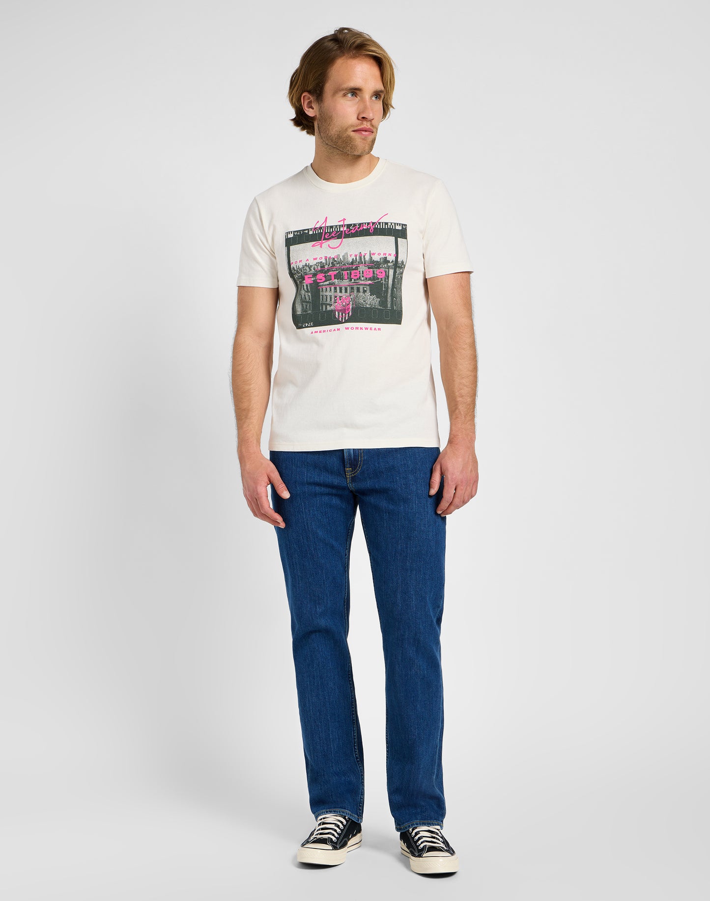 SS_UTILITY_ARTIST_TEE ECRU | Bildmaterial bereitgestellt von SHOES.PLEASE.