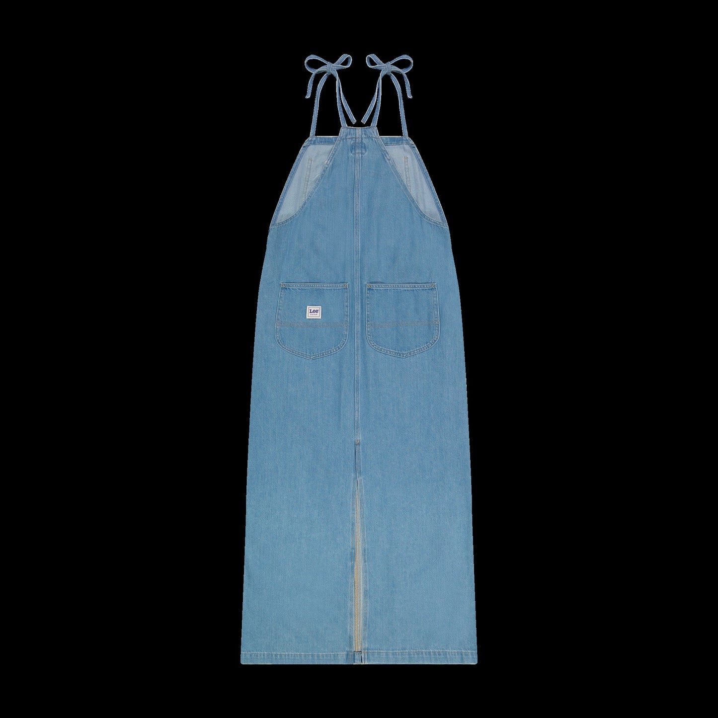 LOOSE OVERALL DRESS BRAND NEW BLUE denim blue | Bildmaterial bereitgestellt von SHOES.PLEASE.