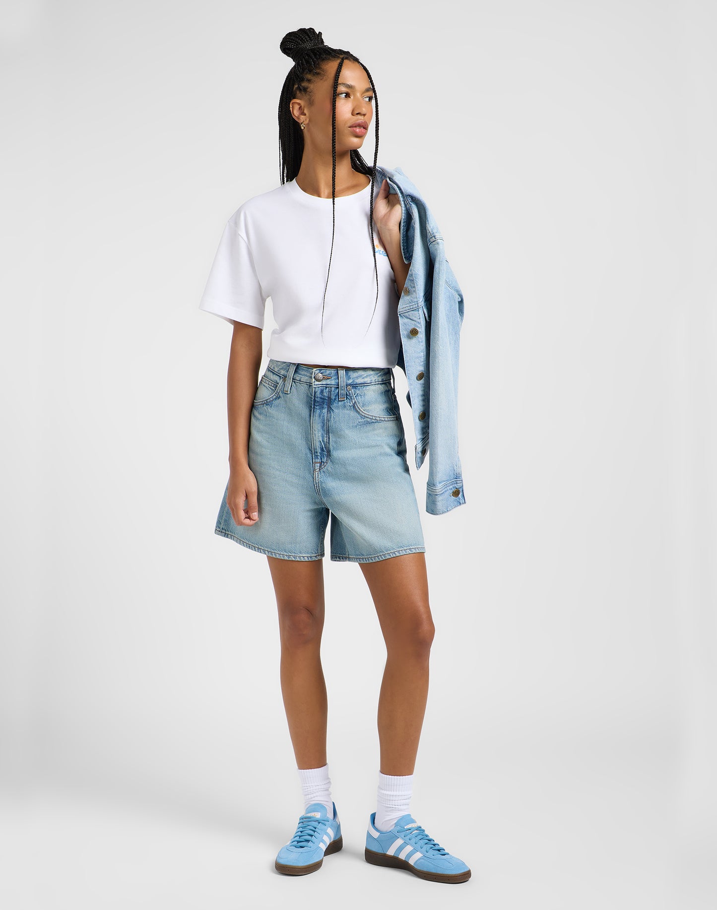 STELLA SHORT BRAND NEW denim blue | Bildmaterial bereitgestellt von SHOES.PLEASE.