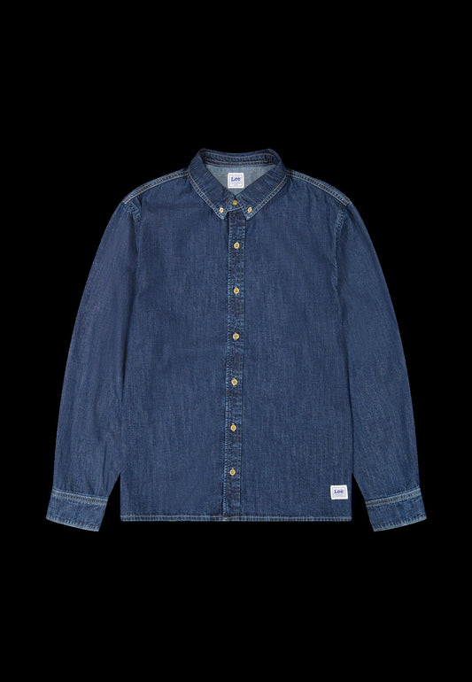 NO POCKET BUTTON DOWN blue ridge