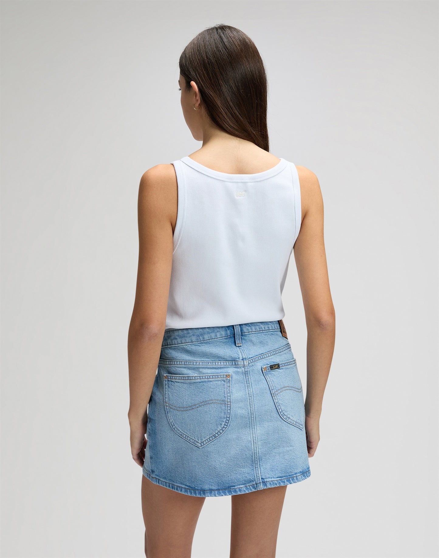 RIB TANK bright white | Bildmaterial bereitgestellt von SHOES.PLEASE.