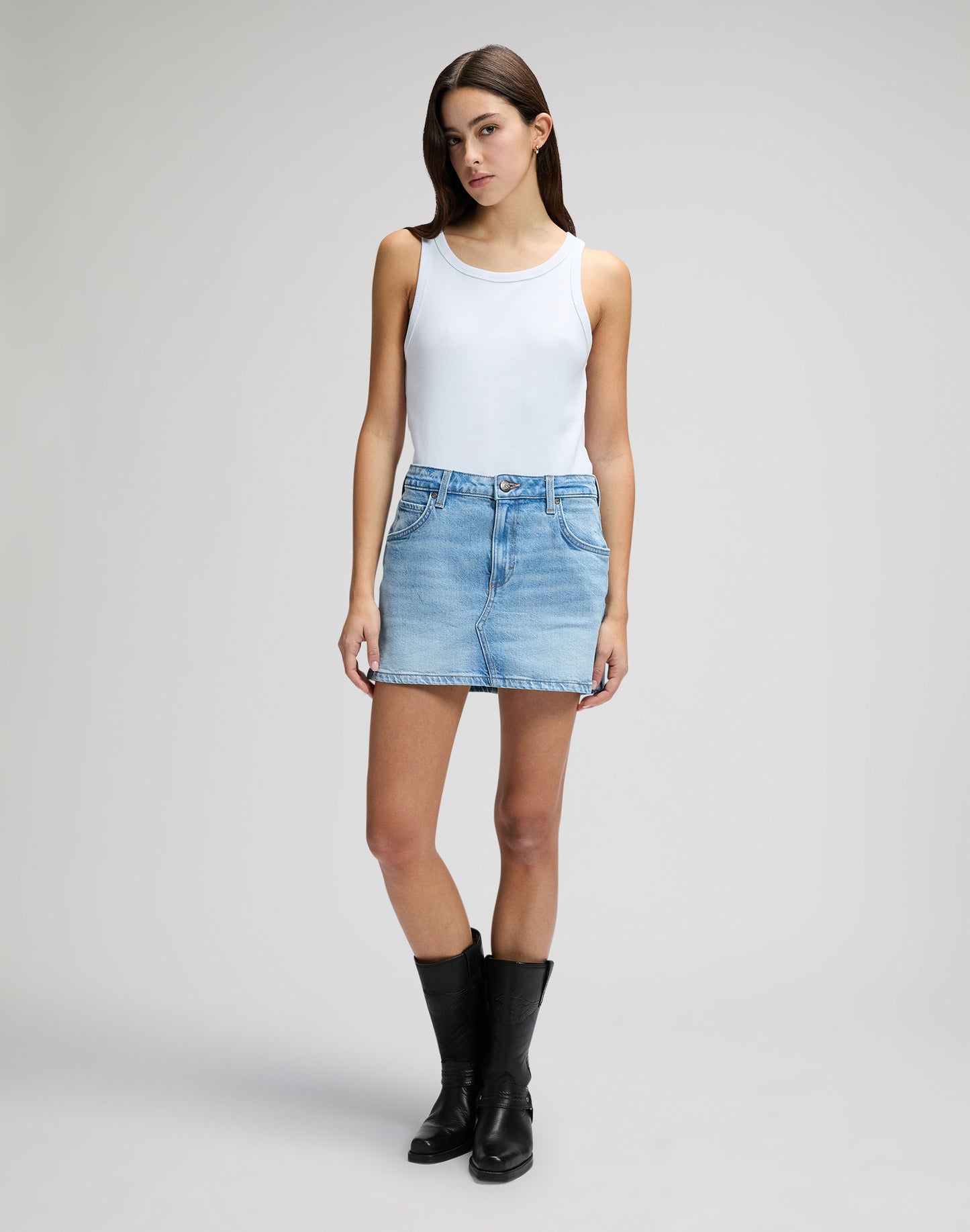 RIB TANK bright white | Bildmaterial bereitgestellt von SHOES.PLEASE.