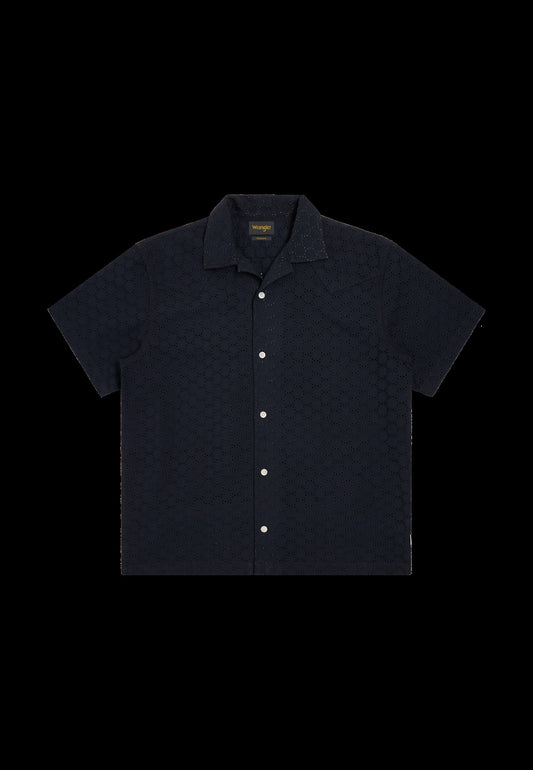 SS RESORT SHIRT dark navy