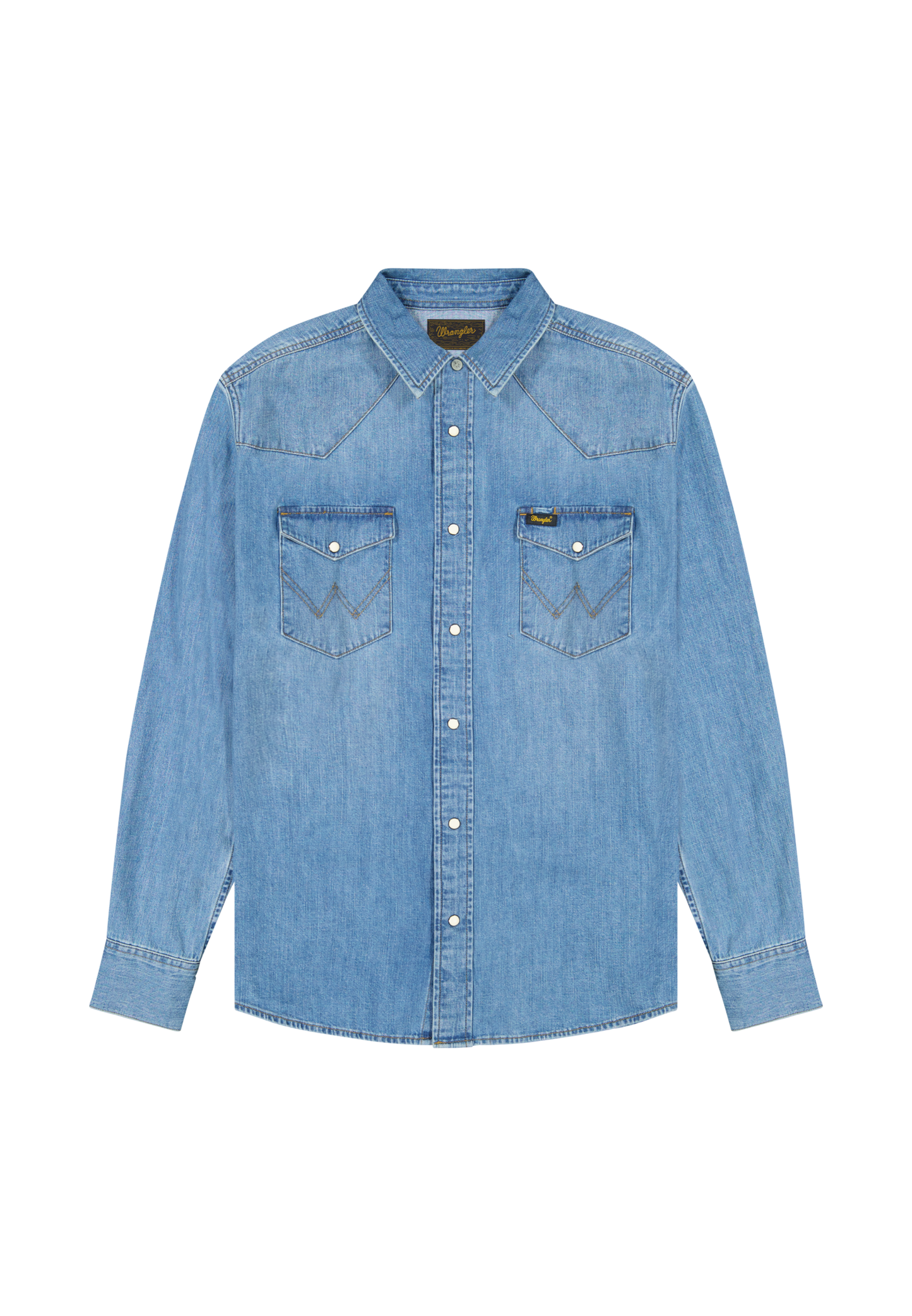 WESTERN SHIRT mid light wash | Bildmaterial bereitgestellt von SHOES.PLEASE.