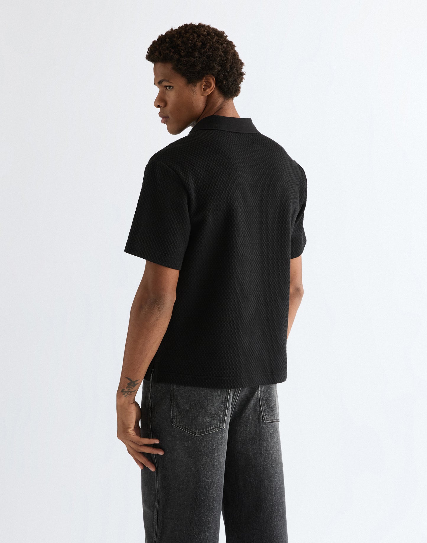 SS POLO SWEATER black | Bildmaterial bereitgestellt von SHOES.PLEASE.