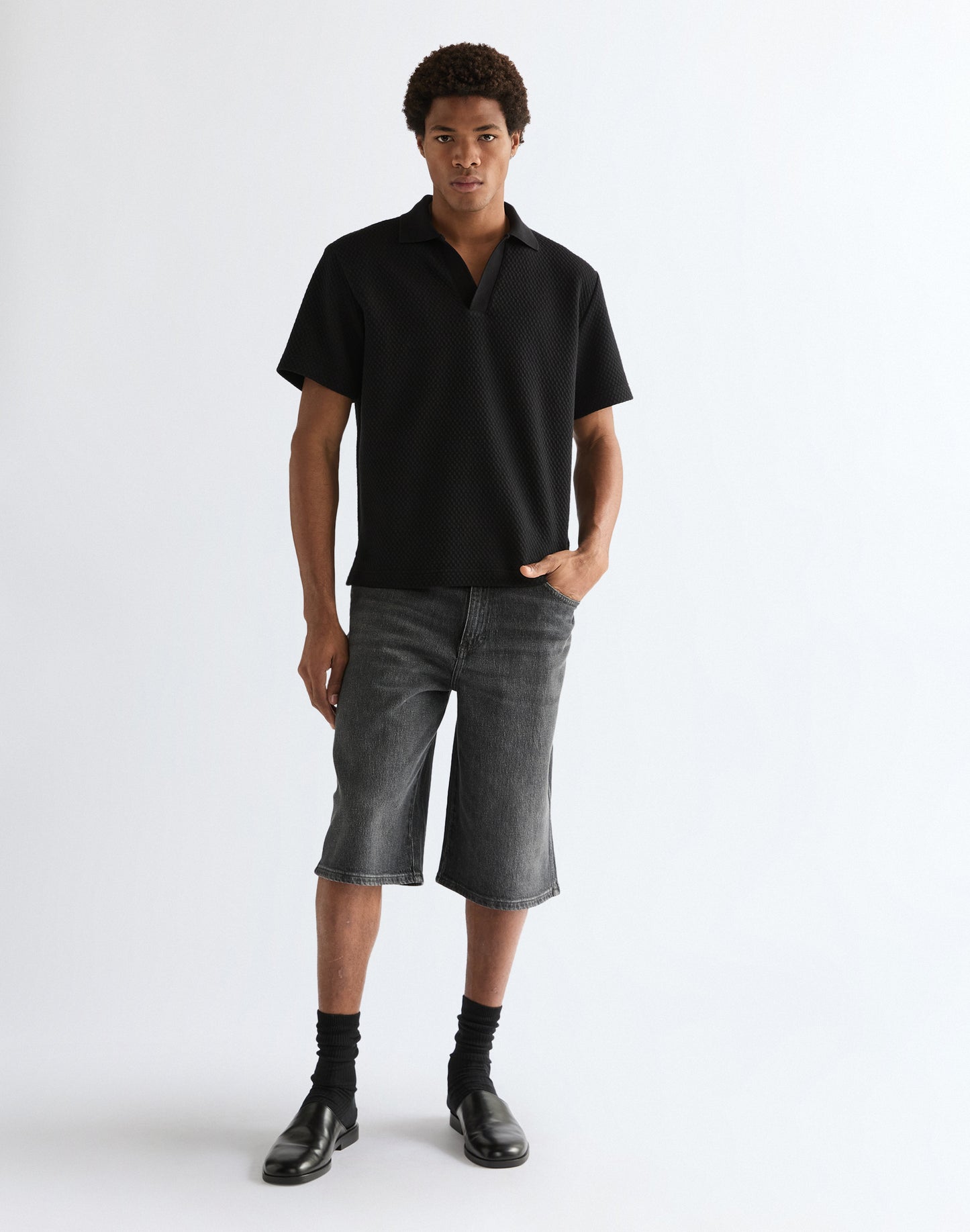 SS POLO SWEATER black | Bildmaterial bereitgestellt von SHOES.PLEASE.