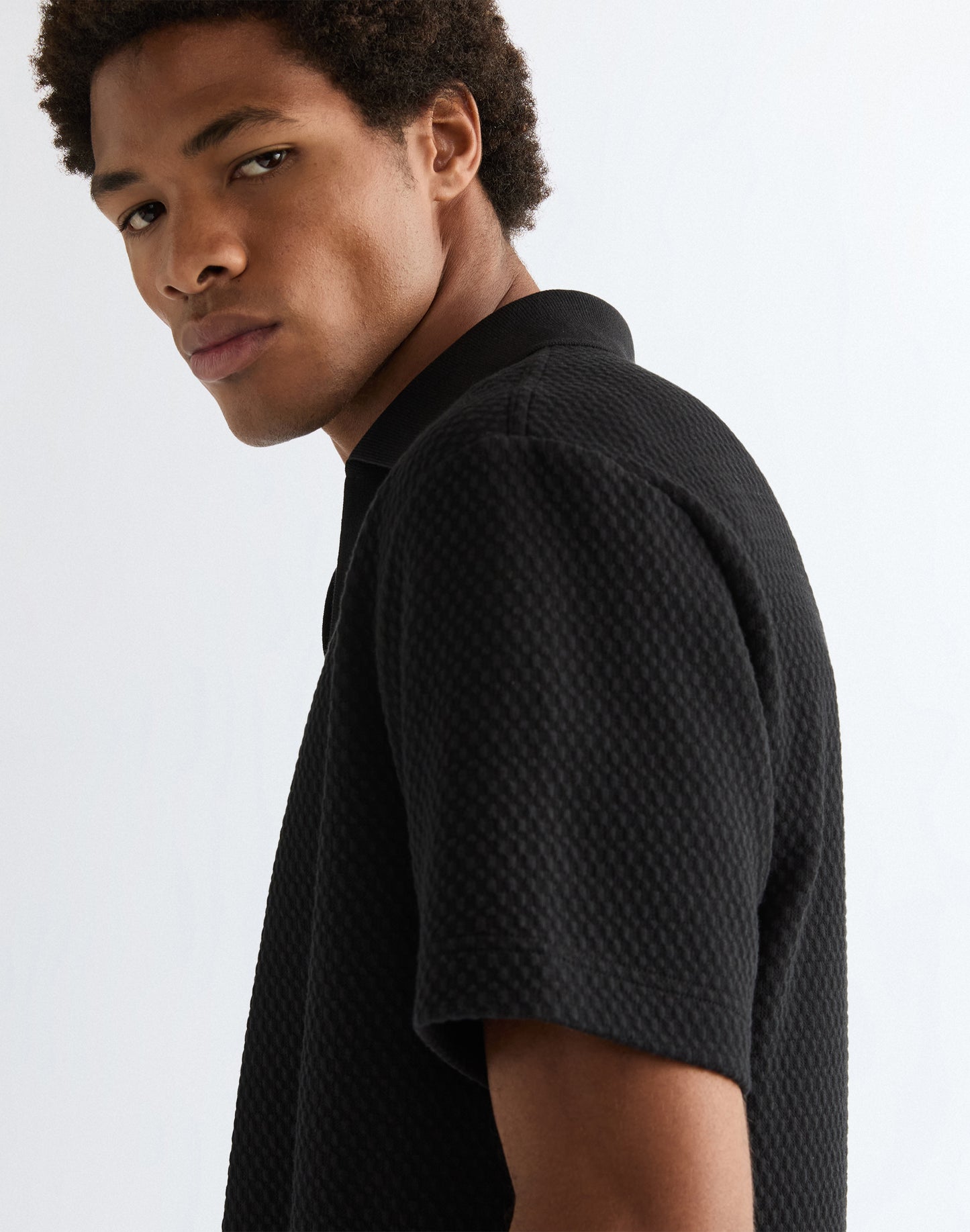 SS POLO SWEATER black | Bildmaterial bereitgestellt von SHOES.PLEASE.